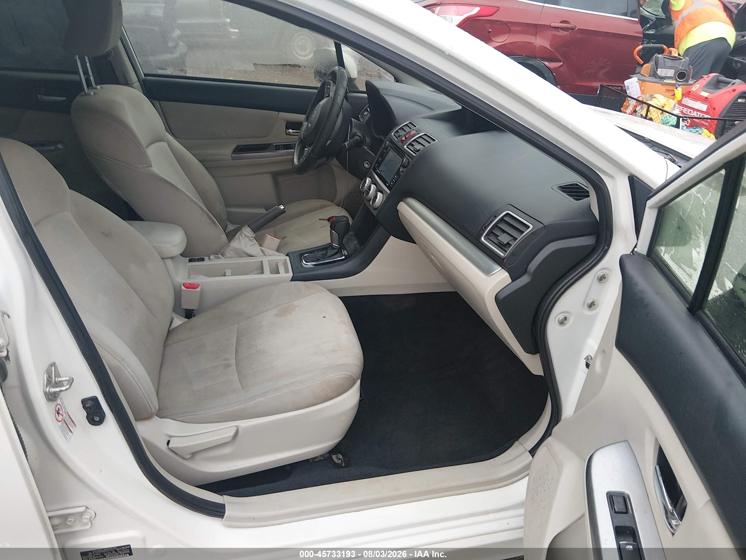 2015 Subaru Impreza 2.0i Sport Premium White vin: JF1GPAT68FH251977
