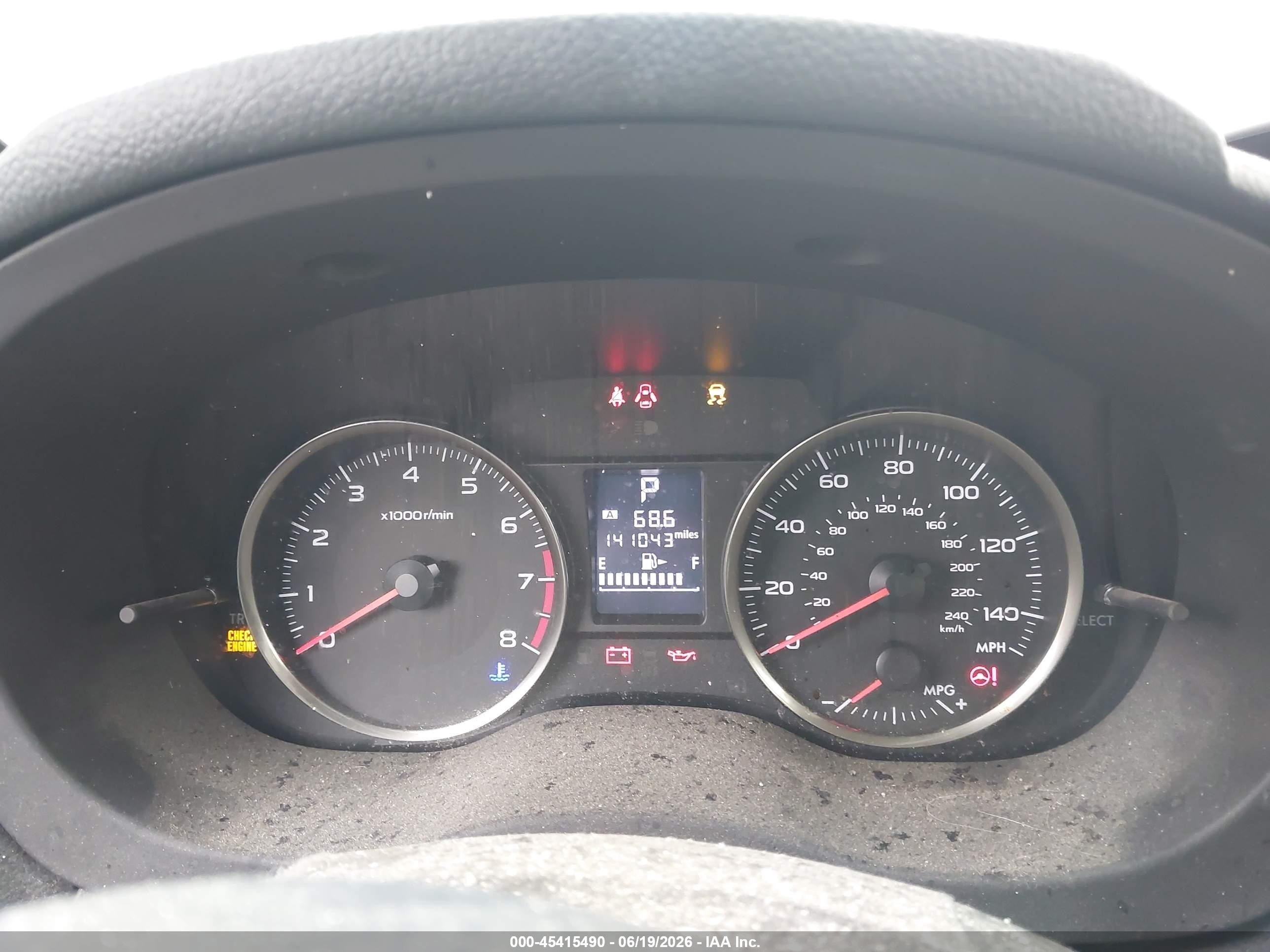 2015 Subaru Impreza 2.0i Sport Premium Синий vin: JF1GPAT69F8205462