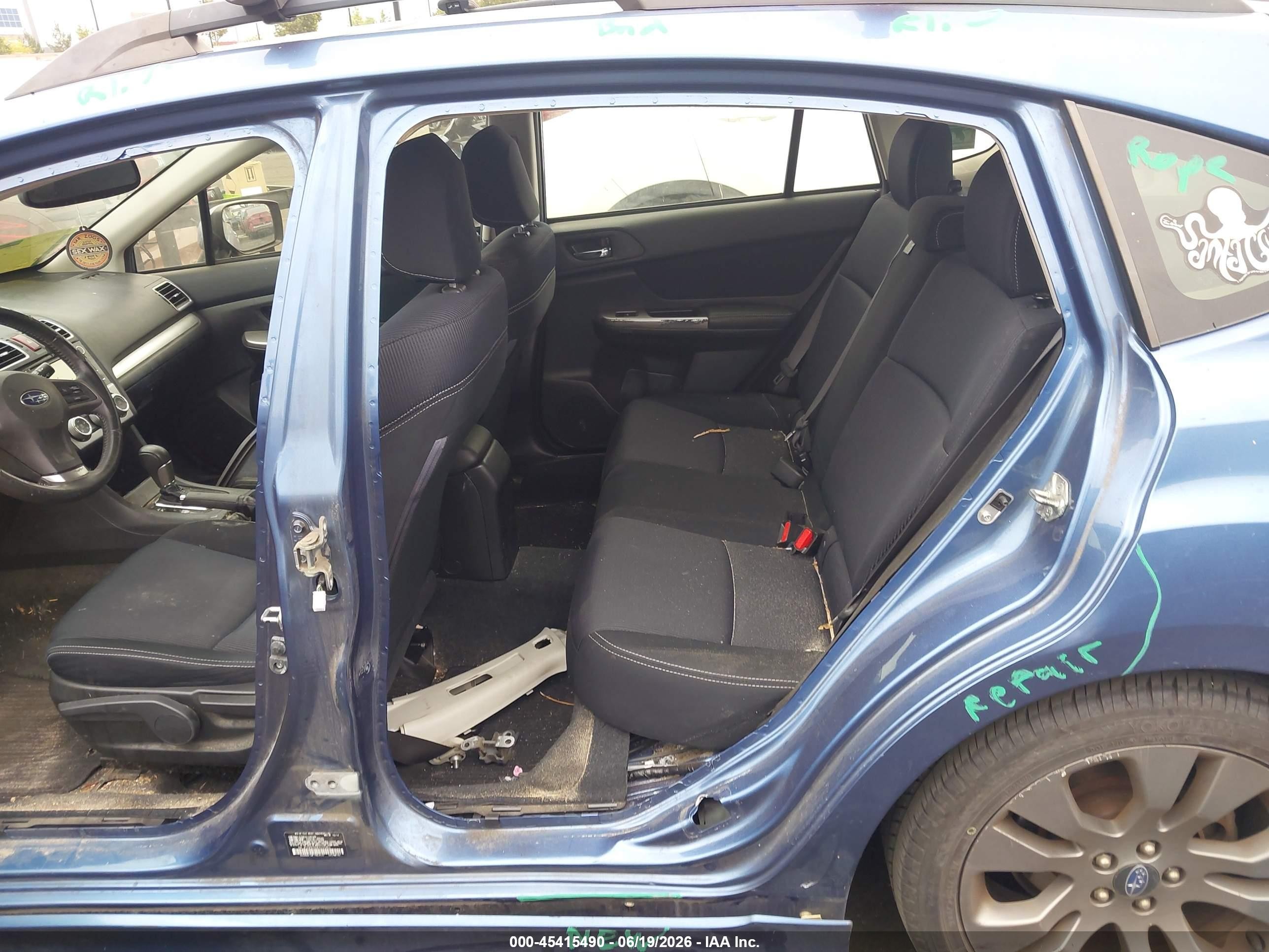 2015 Subaru Impreza 2.0i Sport Premium Синий vin: JF1GPAT69F8205462