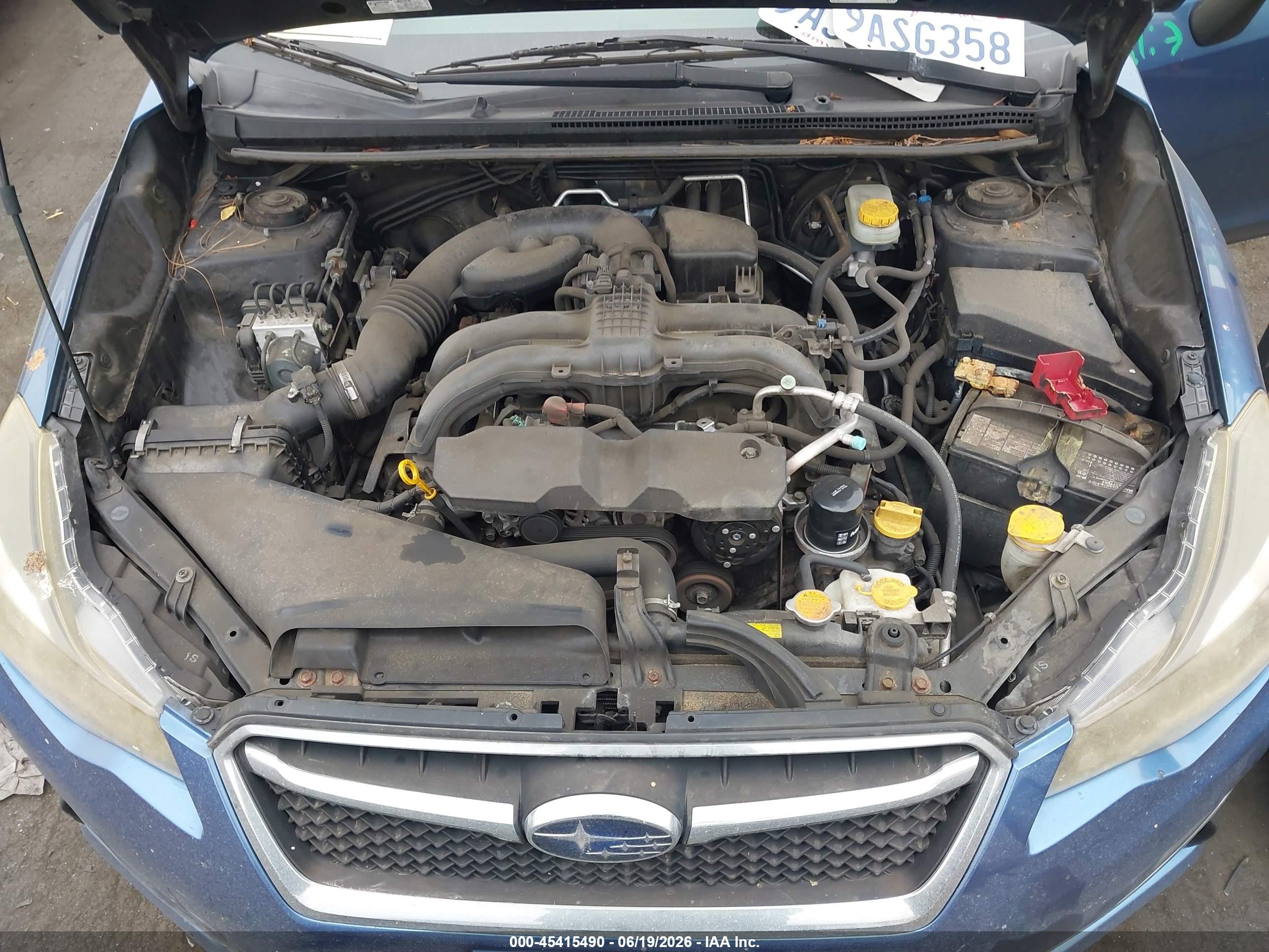 2015 Subaru Impreza 2.0i Sport Premium Синий vin: JF1GPAT69F8205462