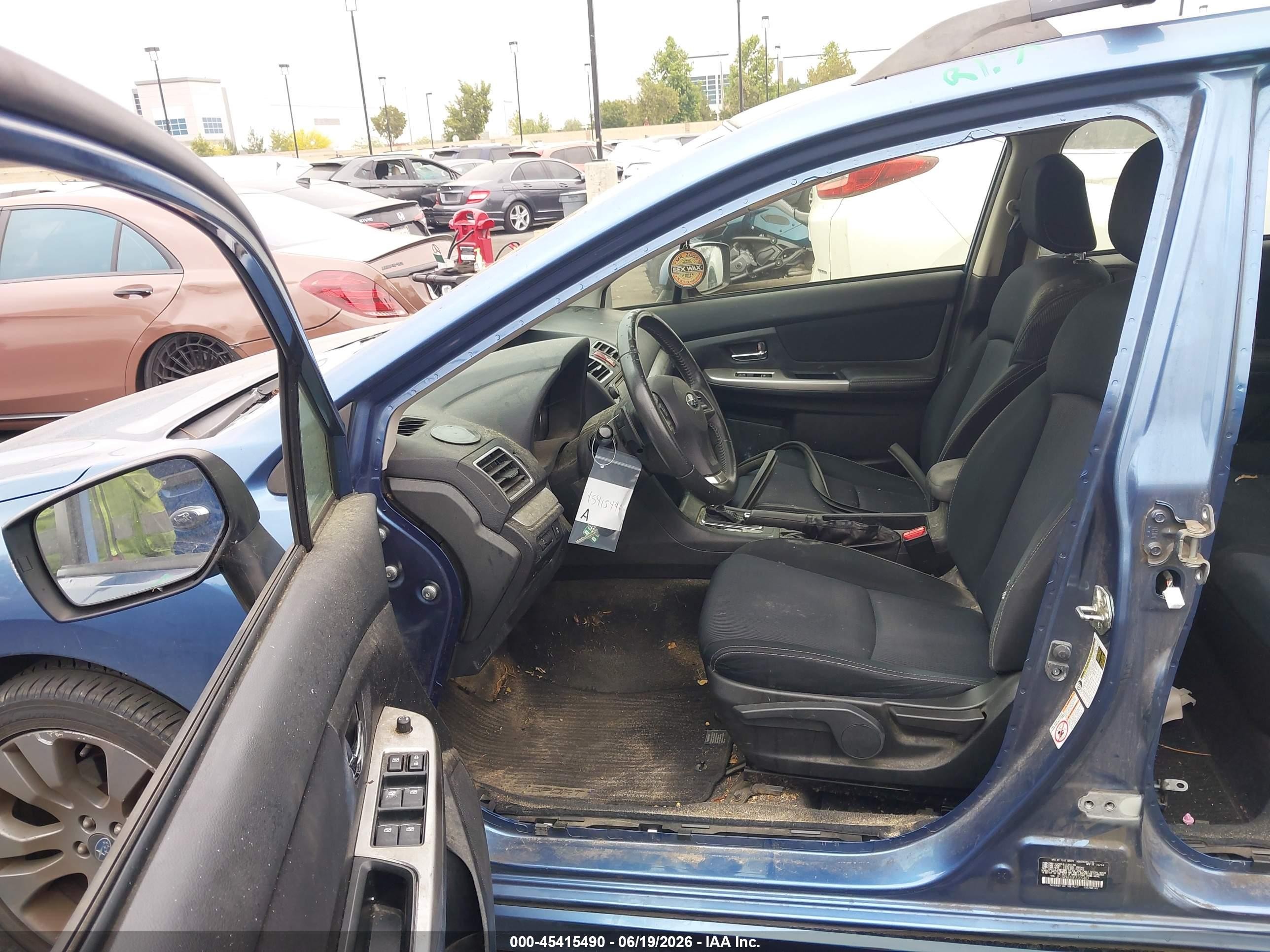 2015 Subaru Impreza 2.0i Sport Premium Синий vin: JF1GPAT69F8205462