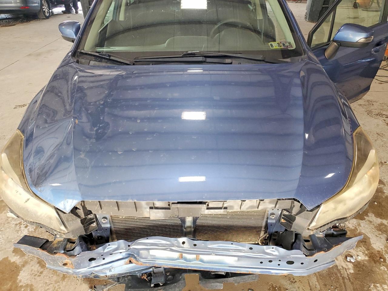 2015 Subaru Impreza Sport Blue vin: JF1GPAT69F8298936