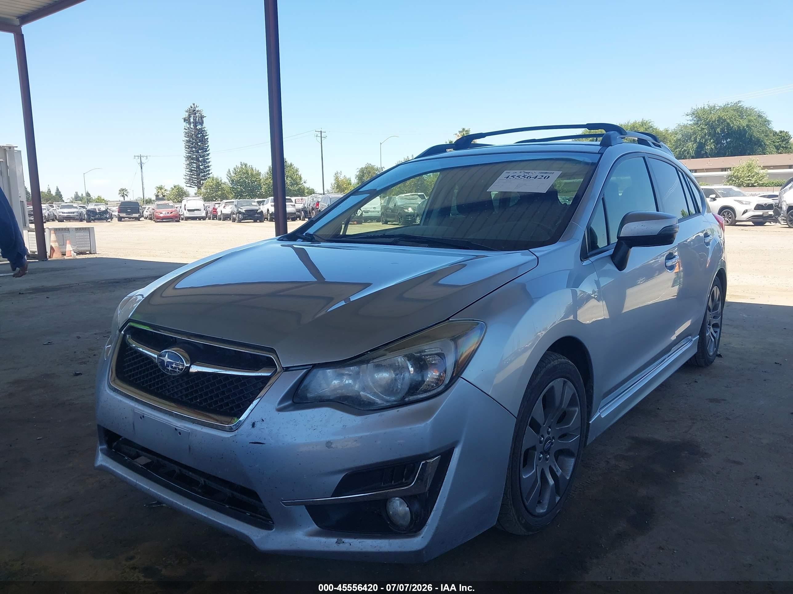 2015 Subaru Impreza 2.0i Sport Premium Silver vin: JF1GPAT69F9328804