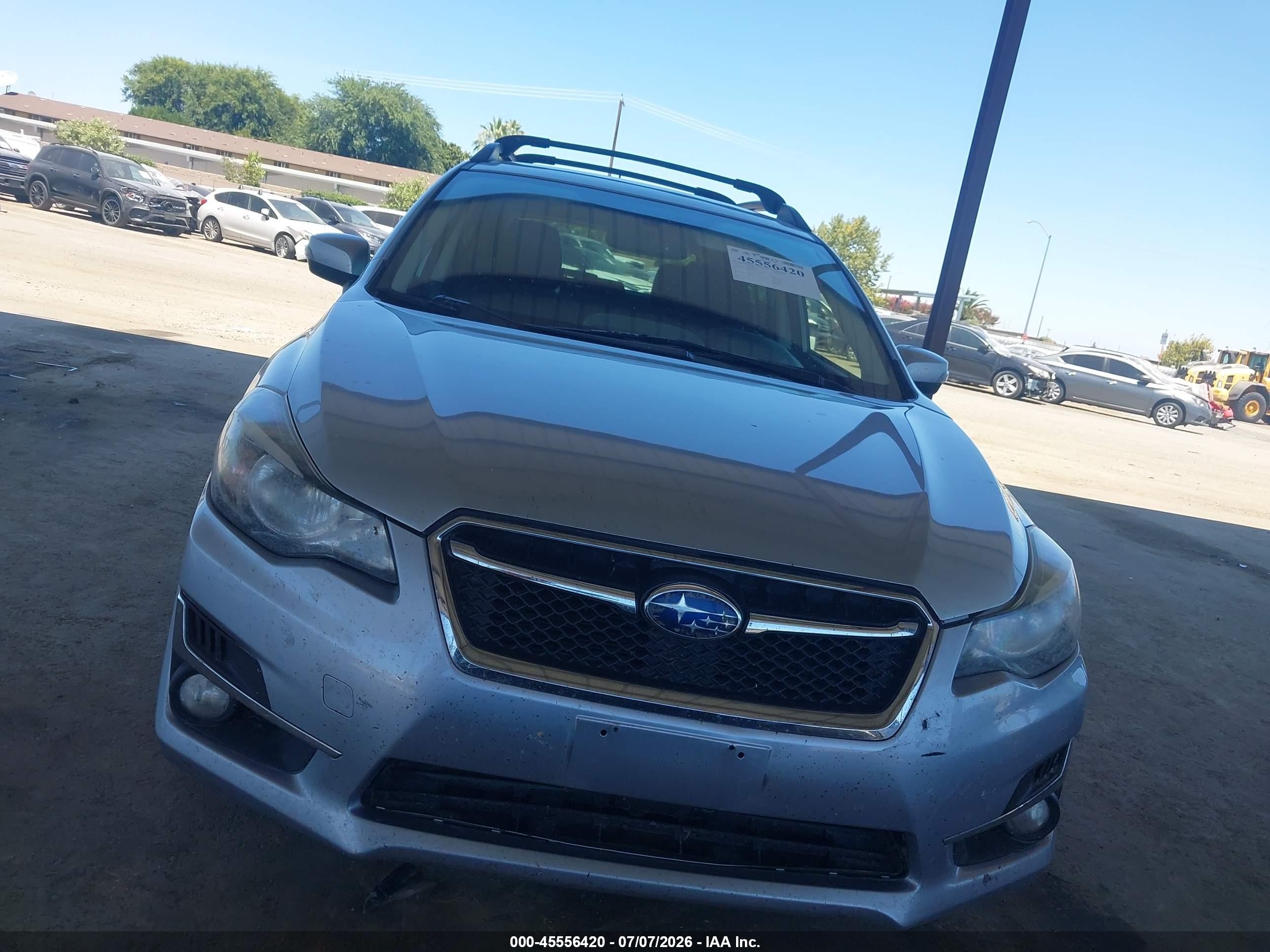 2015 Subaru Impreza 2.0i Sport Premium Silver vin: JF1GPAT69F9328804