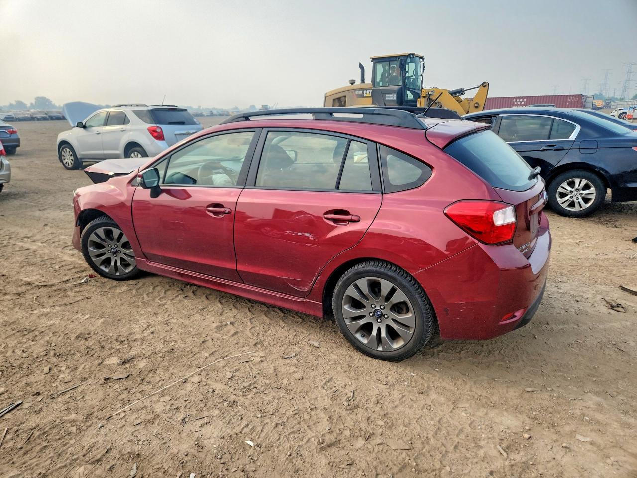 2015 Subaru Impreza Sport Red vin: JF1GPAT69FG274691