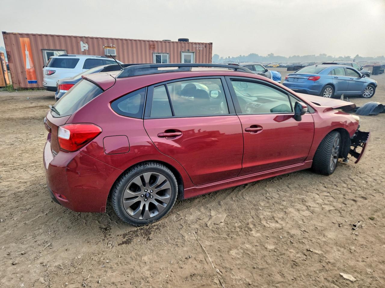 2015 Subaru Impreza Sport Red vin: JF1GPAT69FG274691