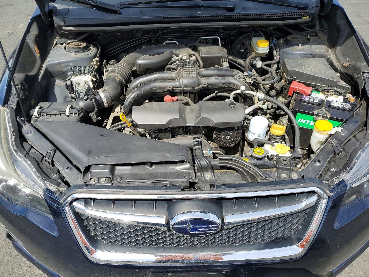 2015 Subaru Impreza Sport Синий vin: JF1GPAT69FH208216