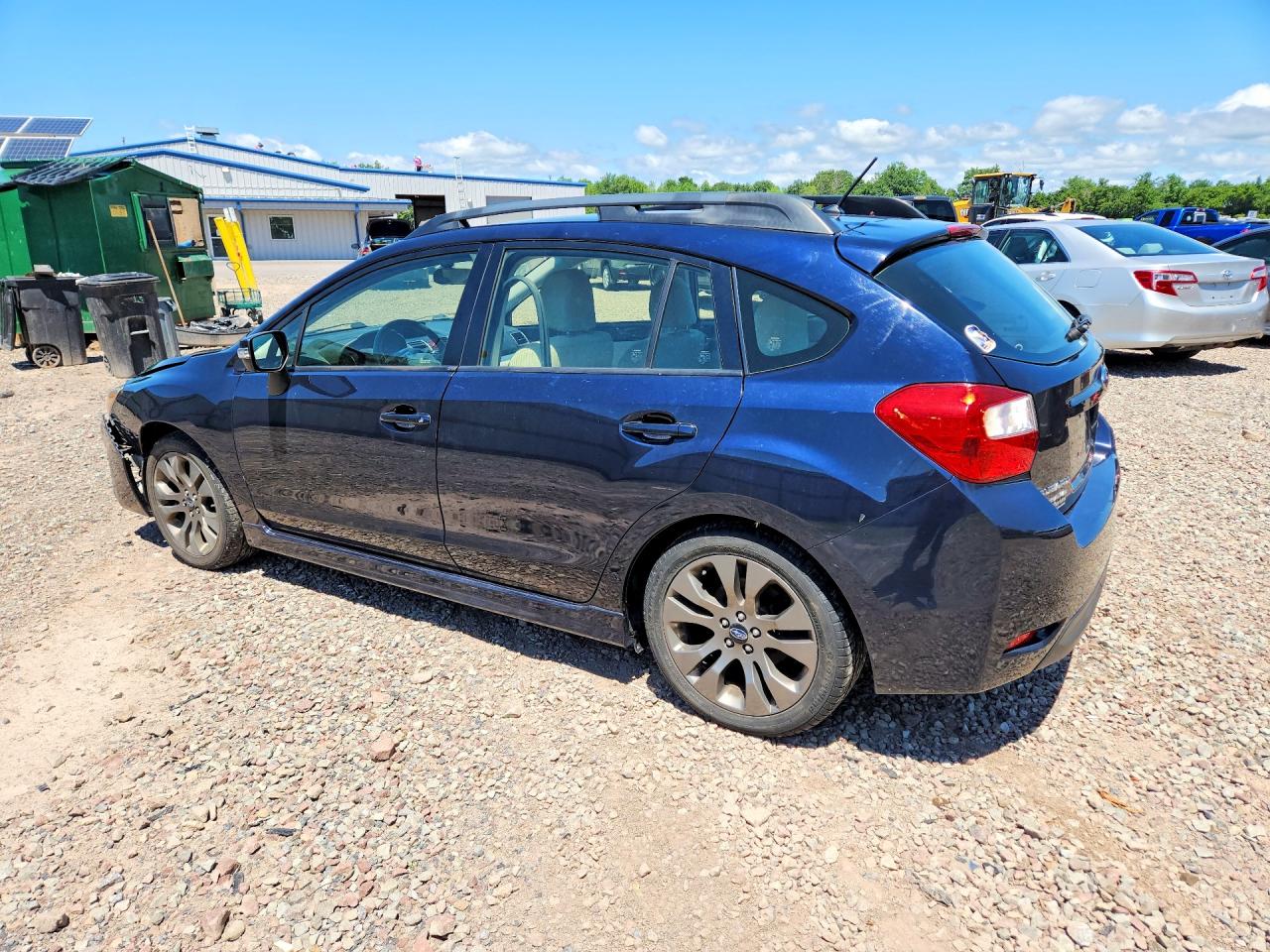 2015 Subaru Impreza Sport Blue vin: JF1GPAT69FH316318