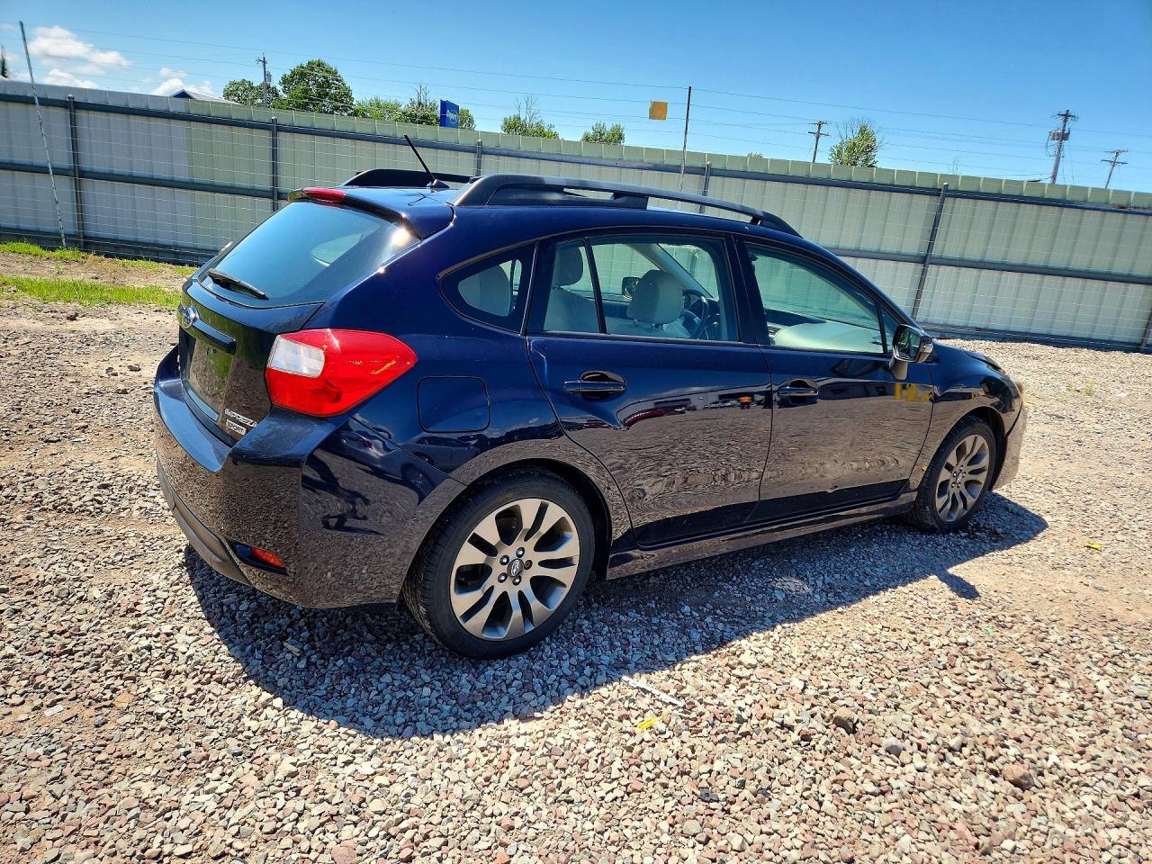 2015 Subaru Impreza Sport Blue vin: JF1GPAT69FH316318