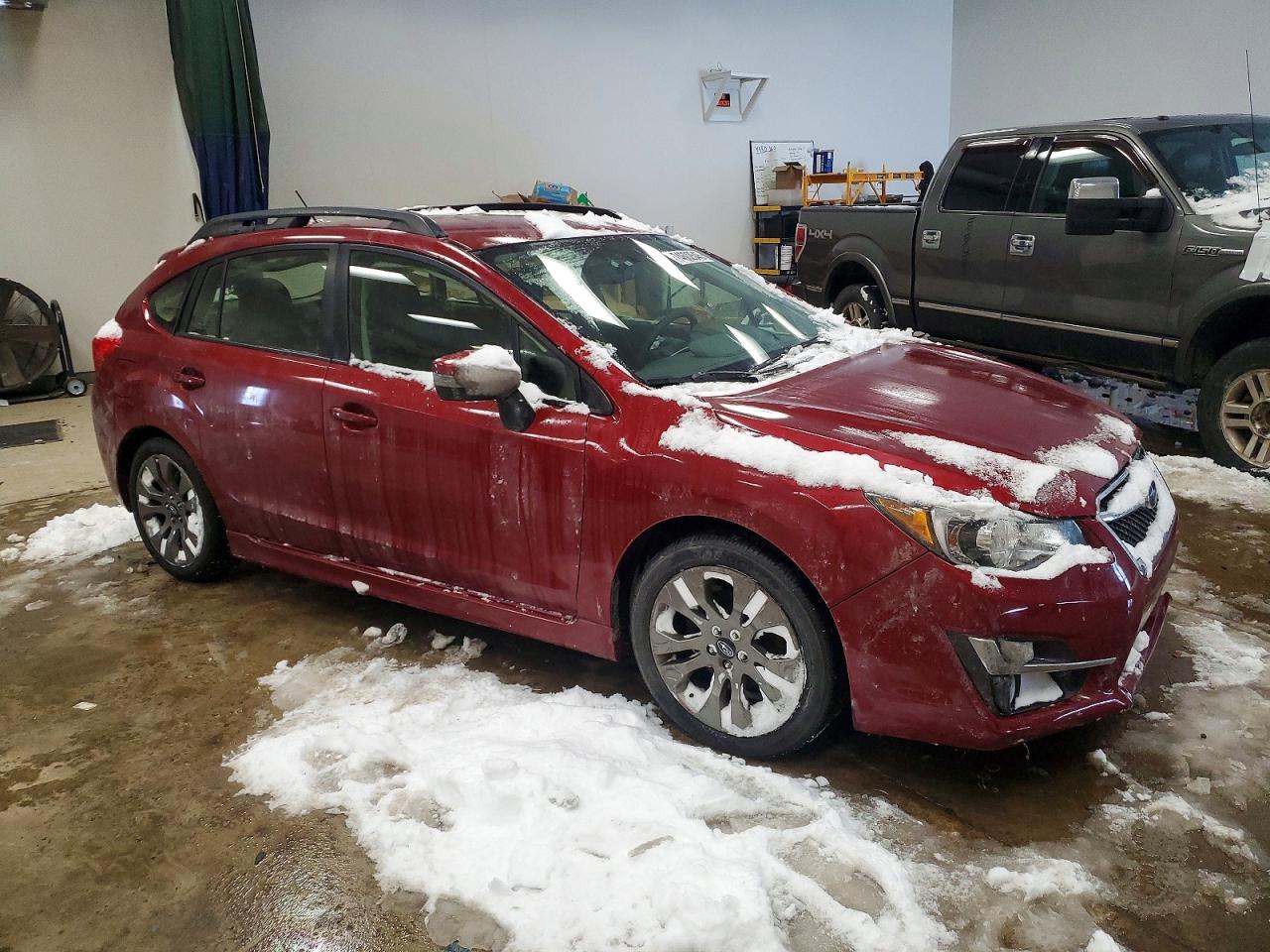 2015 Subaru Impreza Sport Maroon vin: JF1GPAT6XFH308325