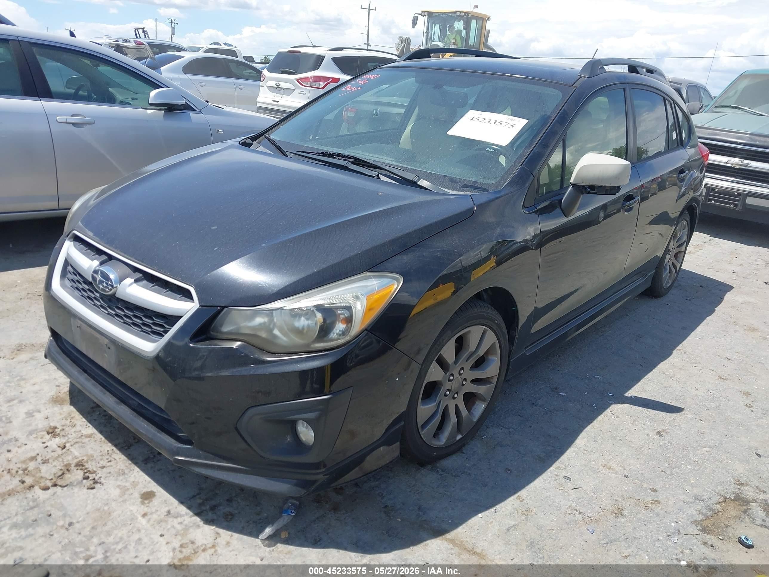 2013 Subaru Impreza 2.0i Sport Limited Black vin: JF1GPAU60DH212019