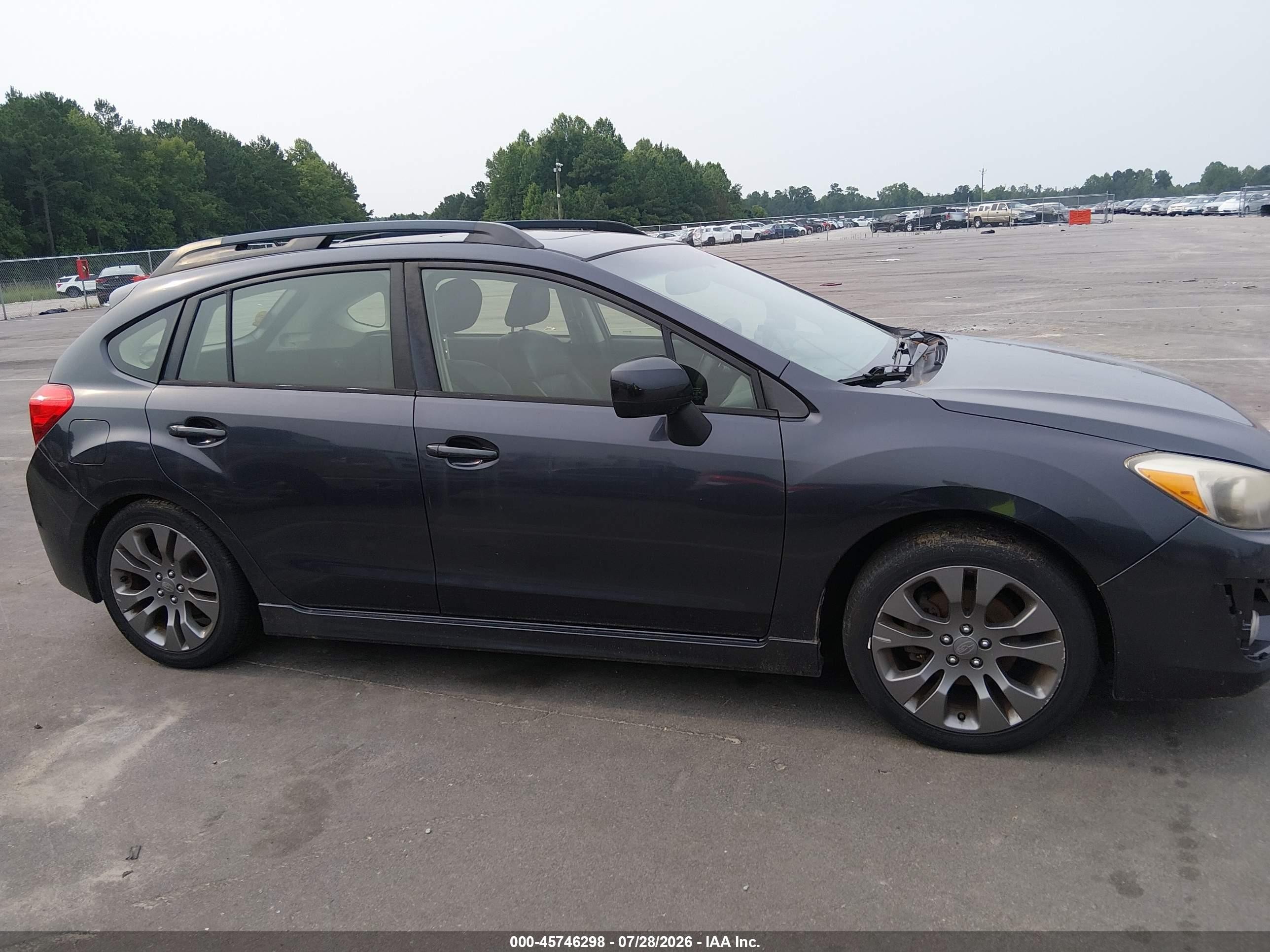 2014 Subaru Impreza 2.0i Sport Limited Gray vin: JF1GPAU60E8222356