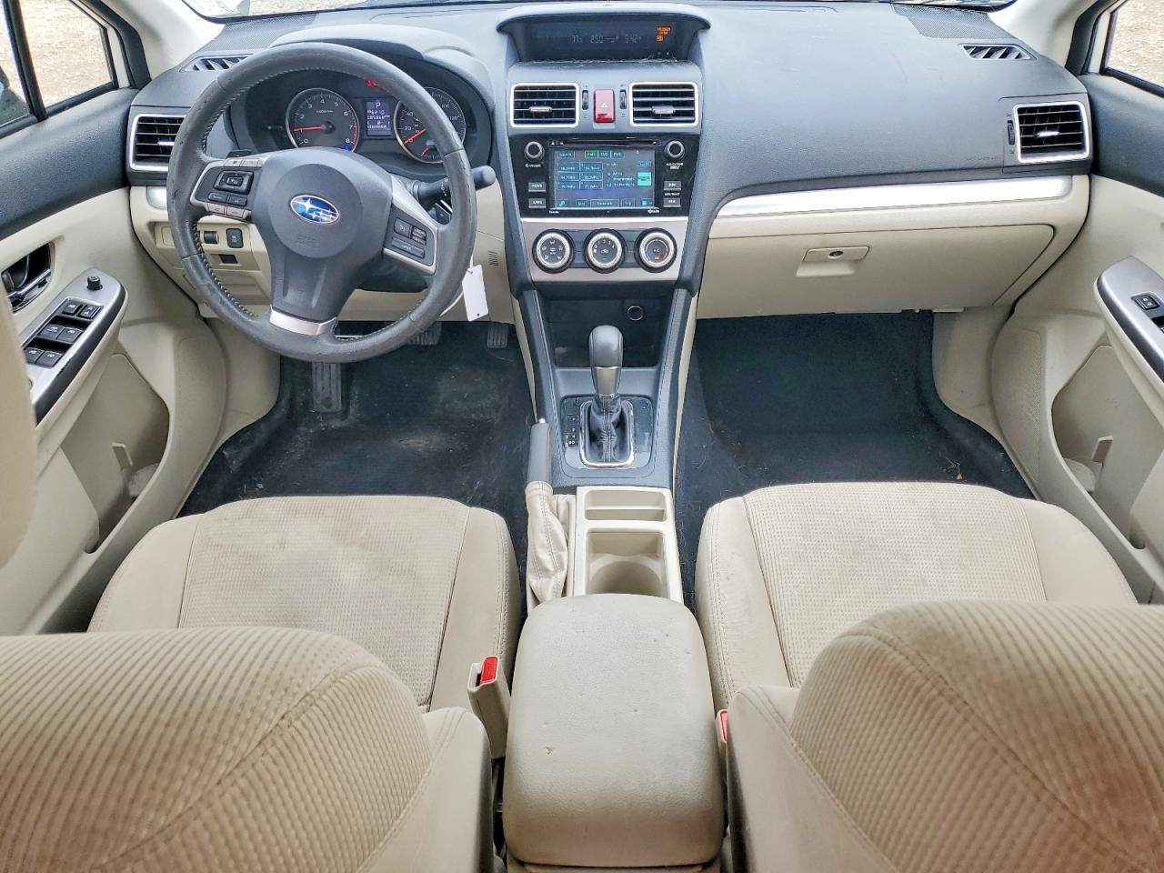2015 Subaru Impreza Sport White vin: JF1GPAU60FH272191