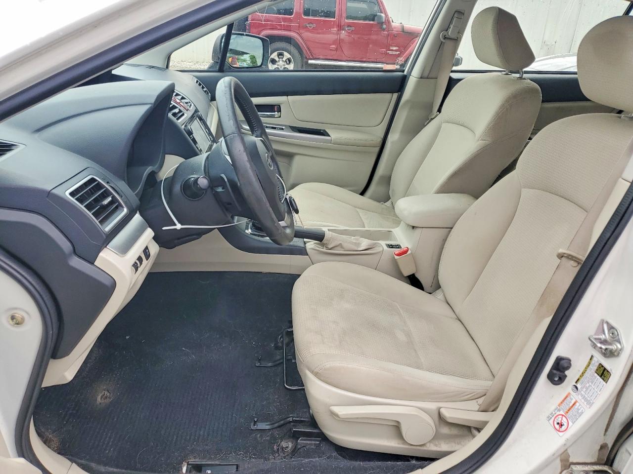 2015 Subaru Impreza Sport White vin: JF1GPAU60FH272191