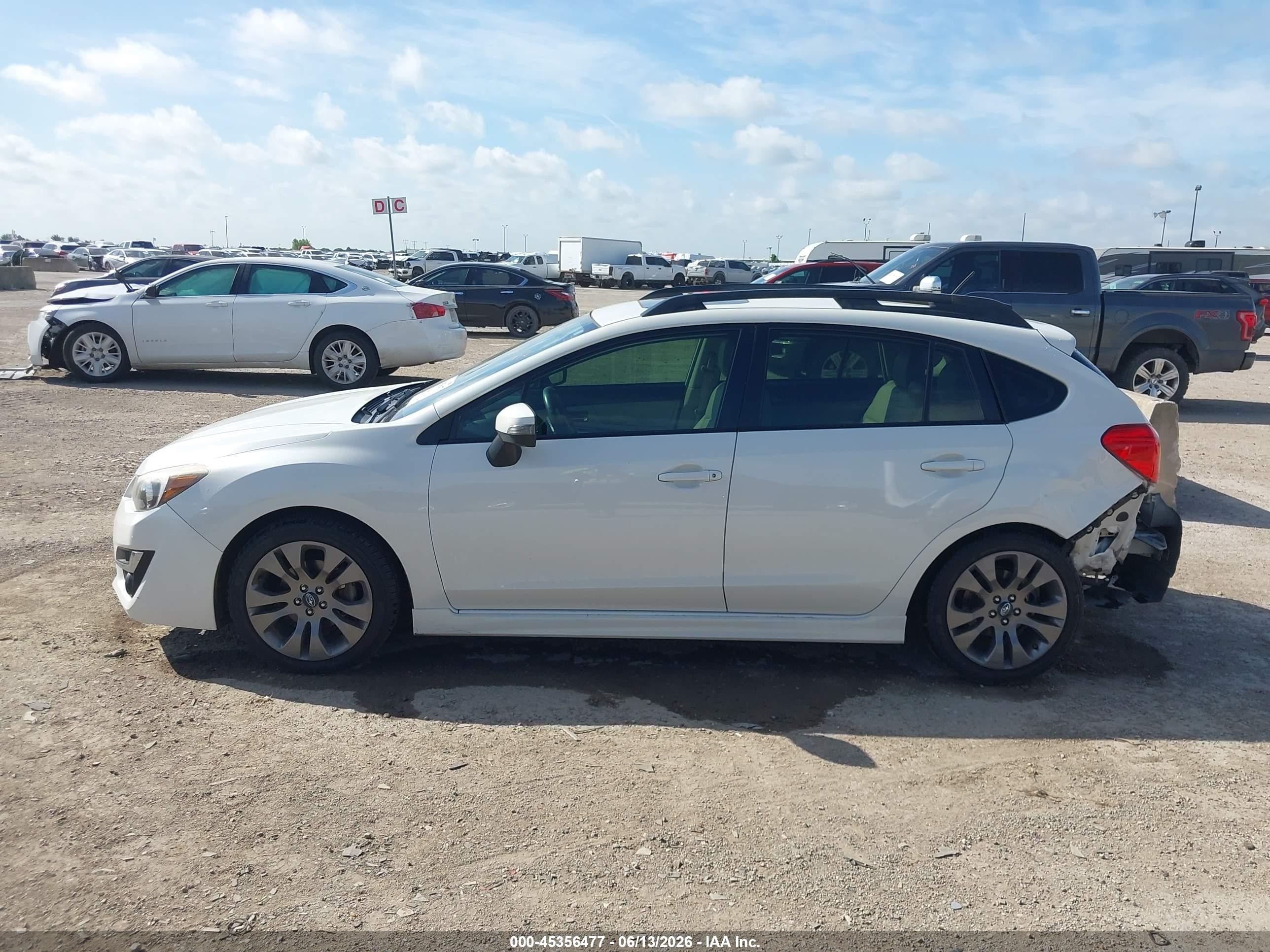 2015 Subaru Impreza 2.0i Sport Premium White vin: JF1GPAU60FH289850