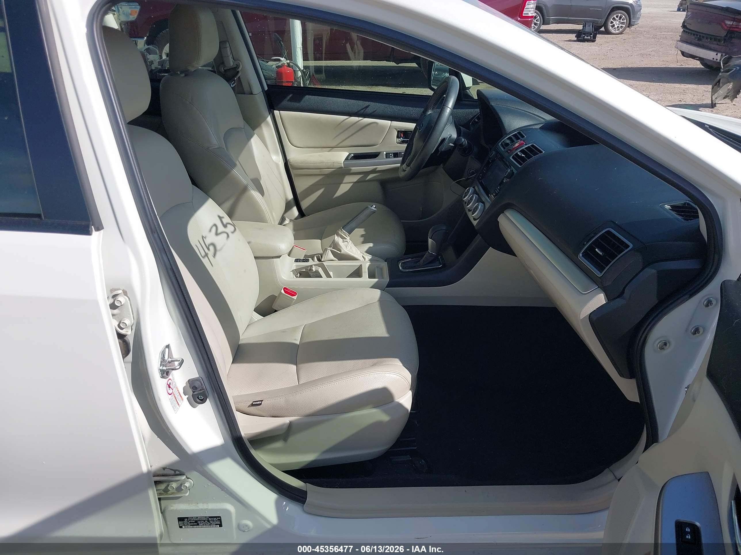 2015 Subaru Impreza 2.0i Sport Premium White vin: JF1GPAU60FH289850