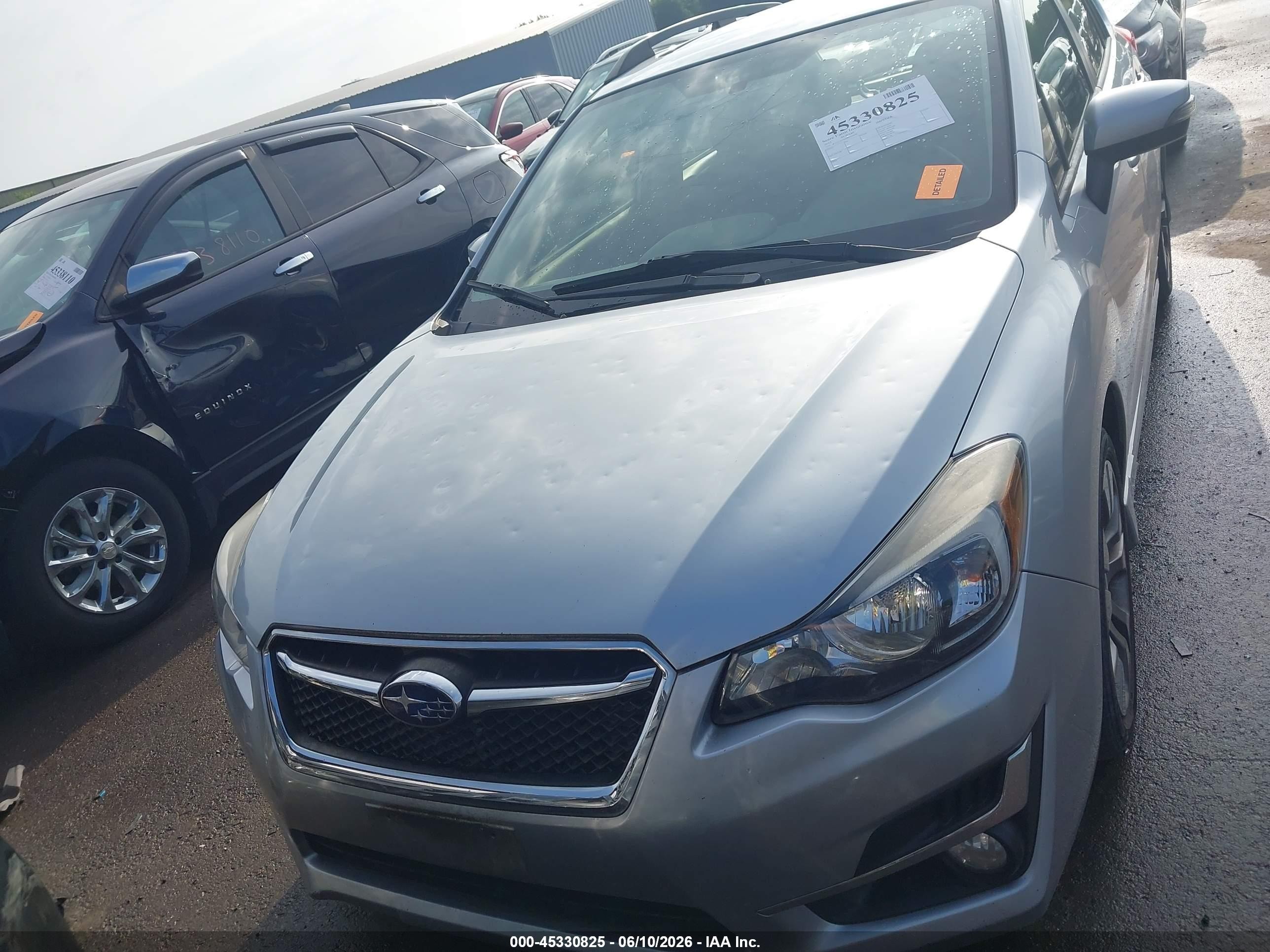 2015 Subaru Impreza 2.0i Sport Premium Silver vin: JF1GPAU60FH306064