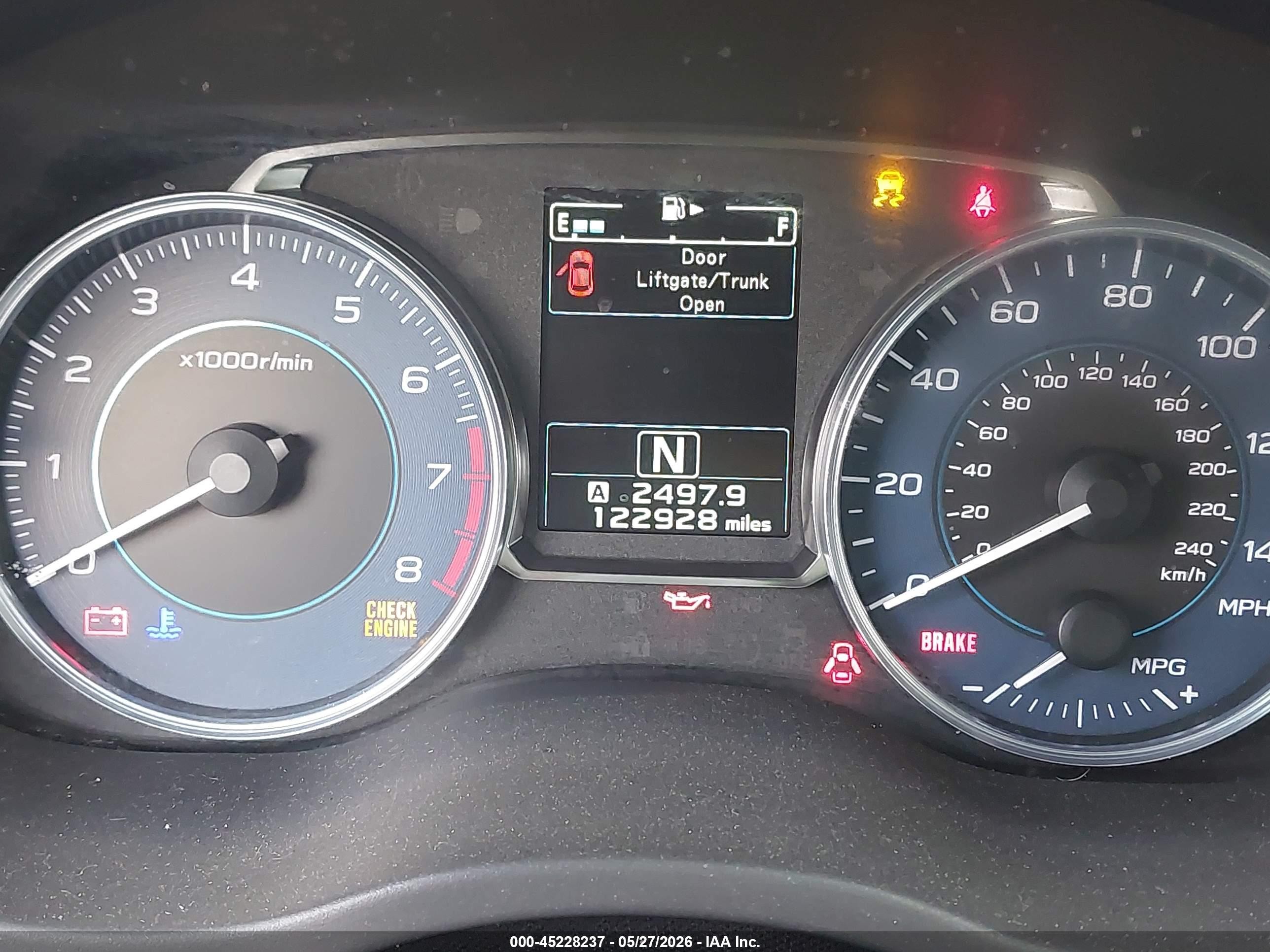 2016 Subaru Impreza 2.0i Sport Limited Black vin: JF1GPAU60GH247342