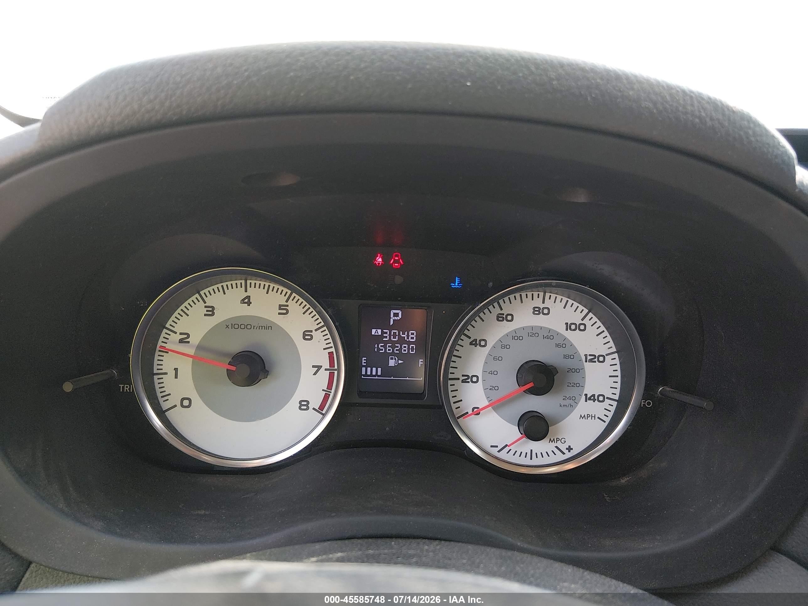 2012 Subaru Impreza 2.0i Sport Limited Black vin: JF1GPAU61CH205224