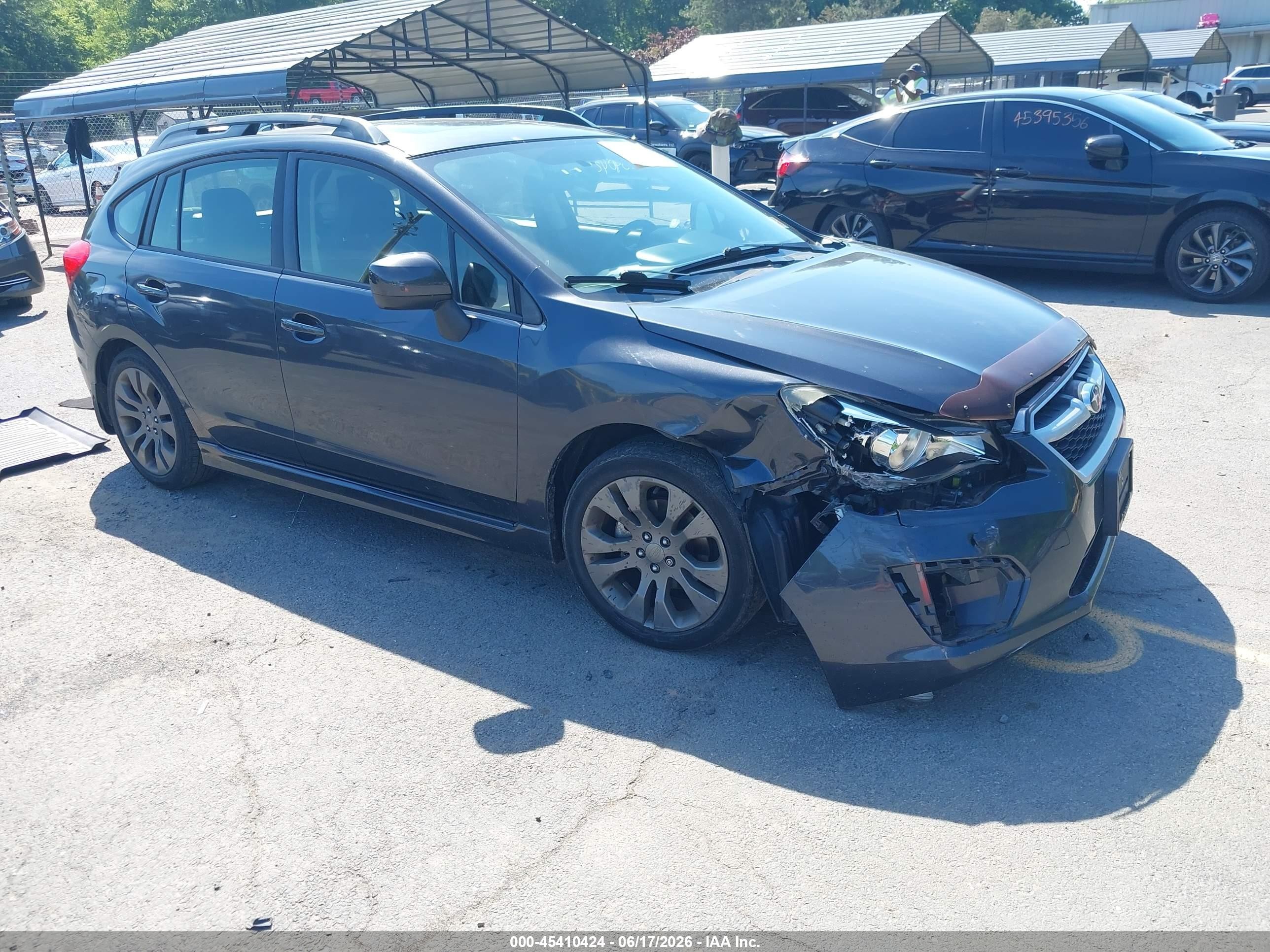 2013 Subaru Impreza 2.0i Sport Limited Gray vin: JF1GPAU61DH201997
