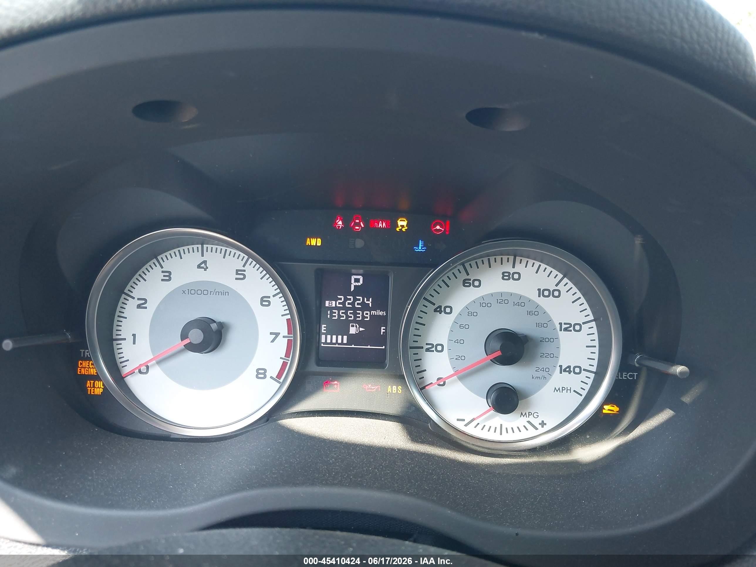 2013 Subaru Impreza 2.0i Sport Limited Gray vin: JF1GPAU61DH201997