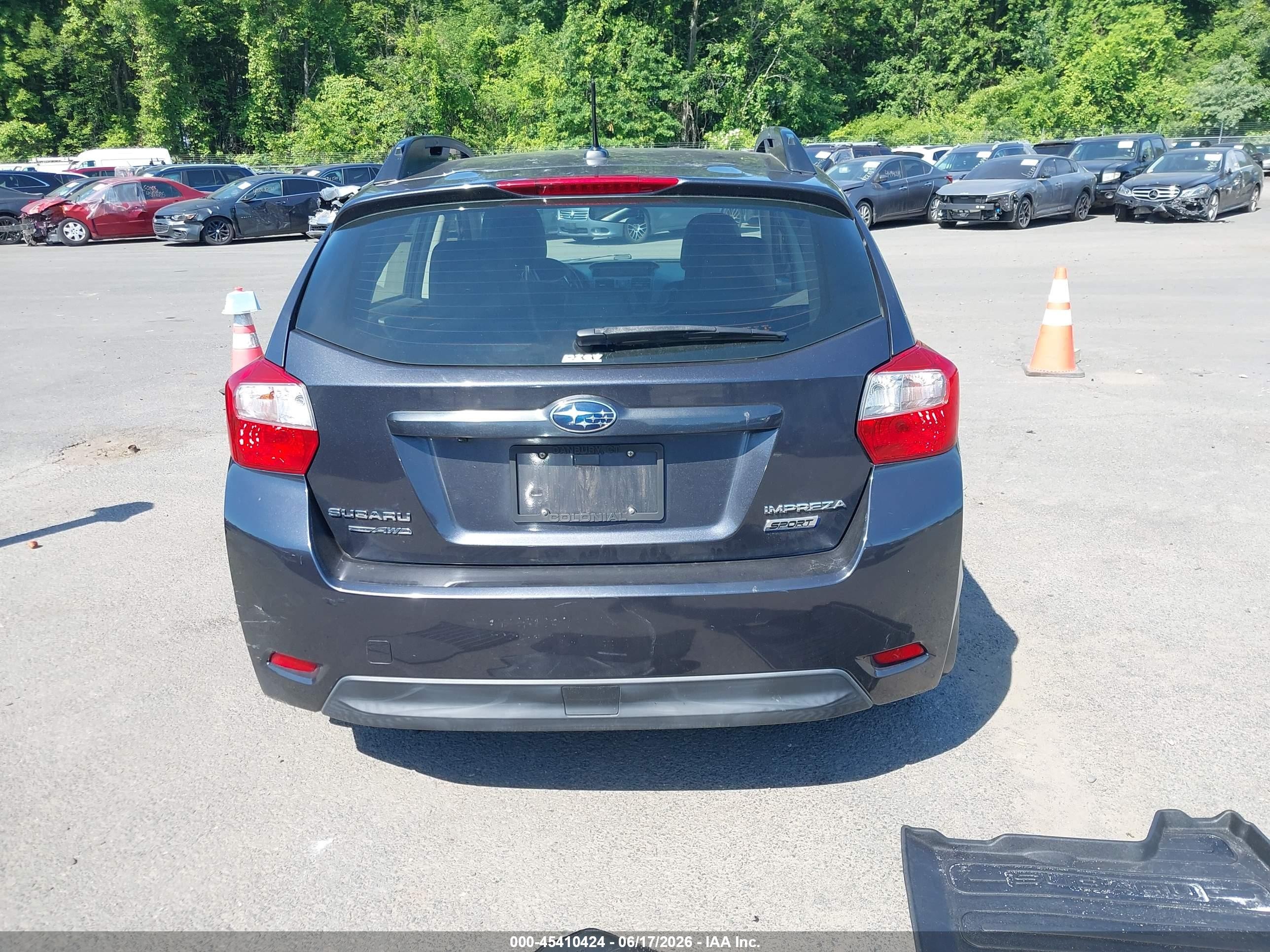 2013 Subaru Impreza 2.0i Sport Limited Gray vin: JF1GPAU61DH201997