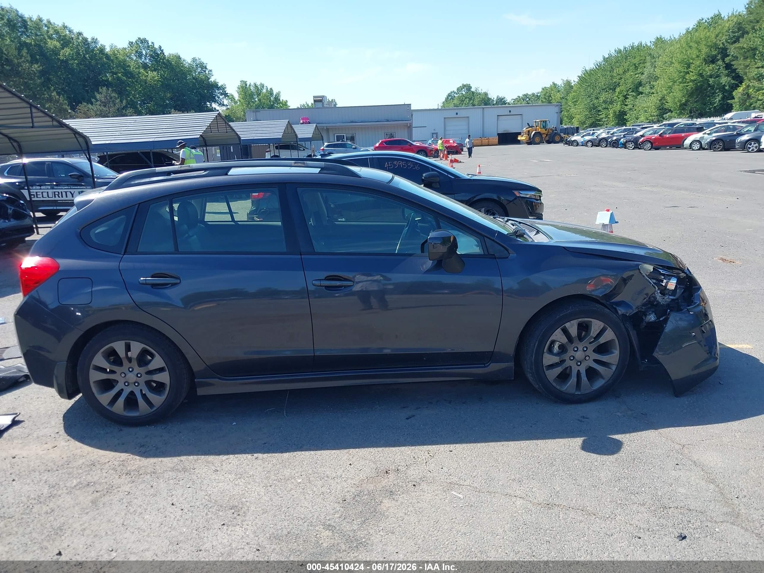 2013 Subaru Impreza 2.0i Sport Limited Gray vin: JF1GPAU61DH201997
