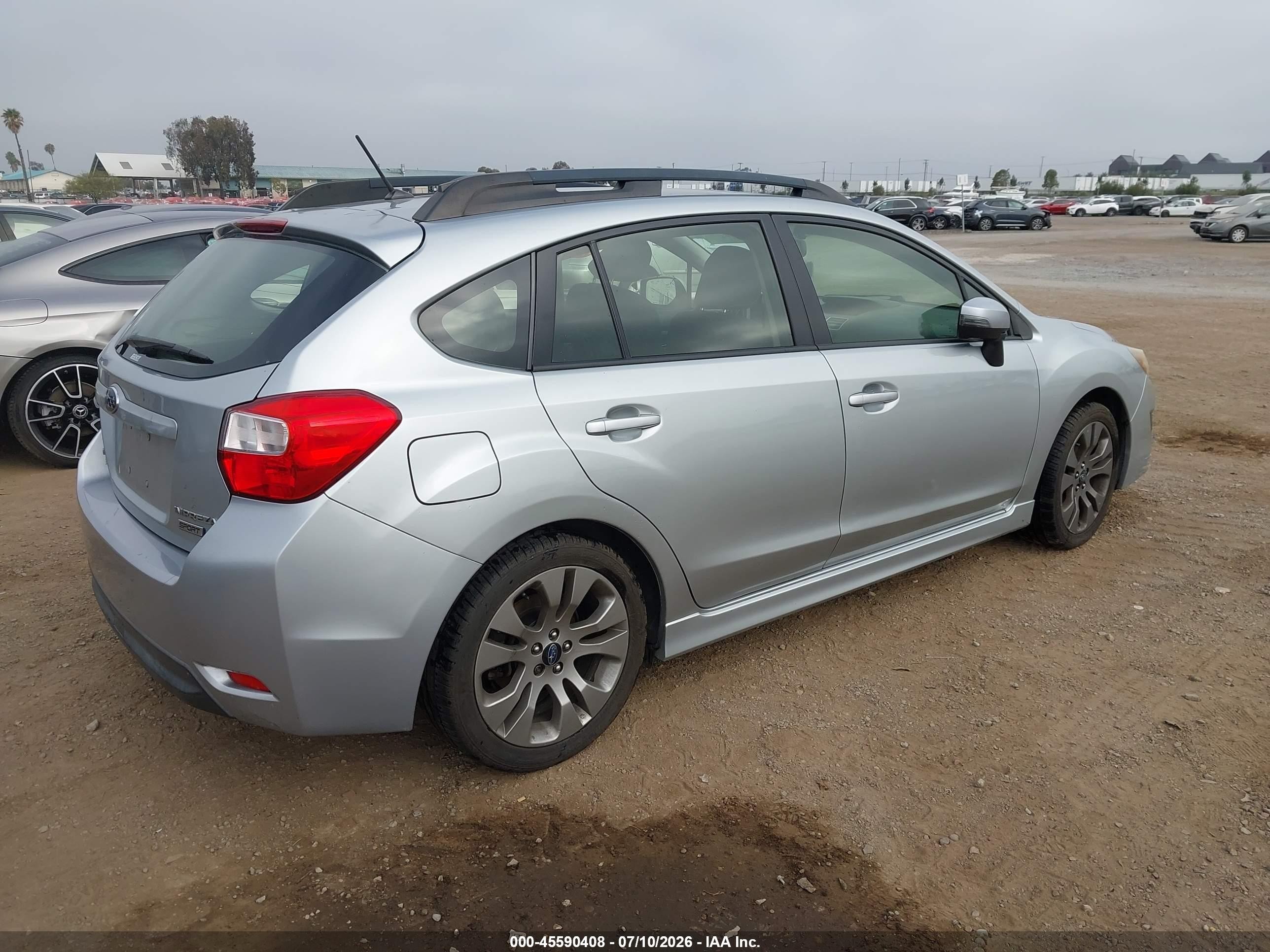 2015 Subaru Impreza 2.0i Sport Premium Silver vin: JF1GPAU61FH270742