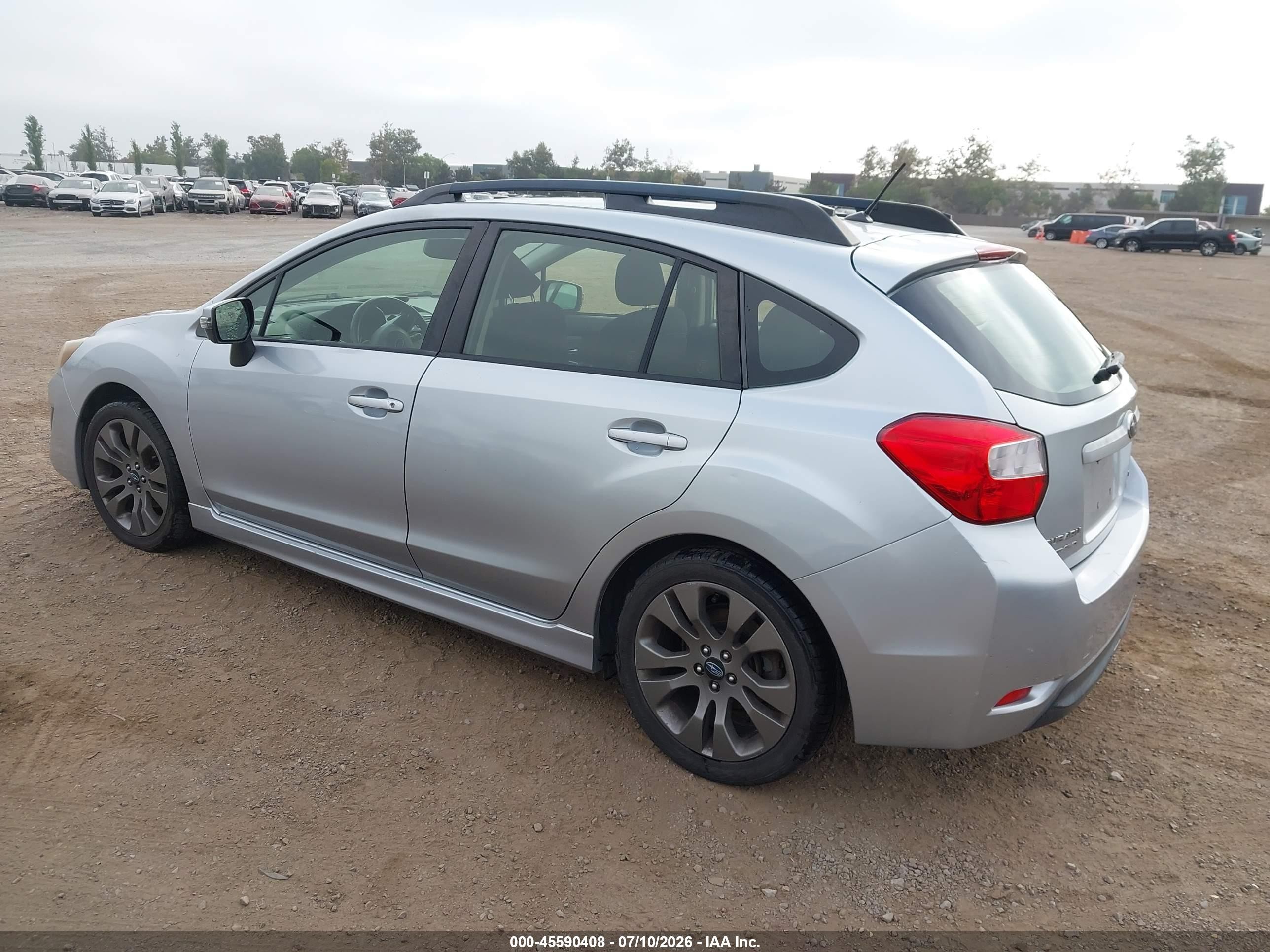 2015 Subaru Impreza 2.0i Sport Premium Silver vin: JF1GPAU61FH270742