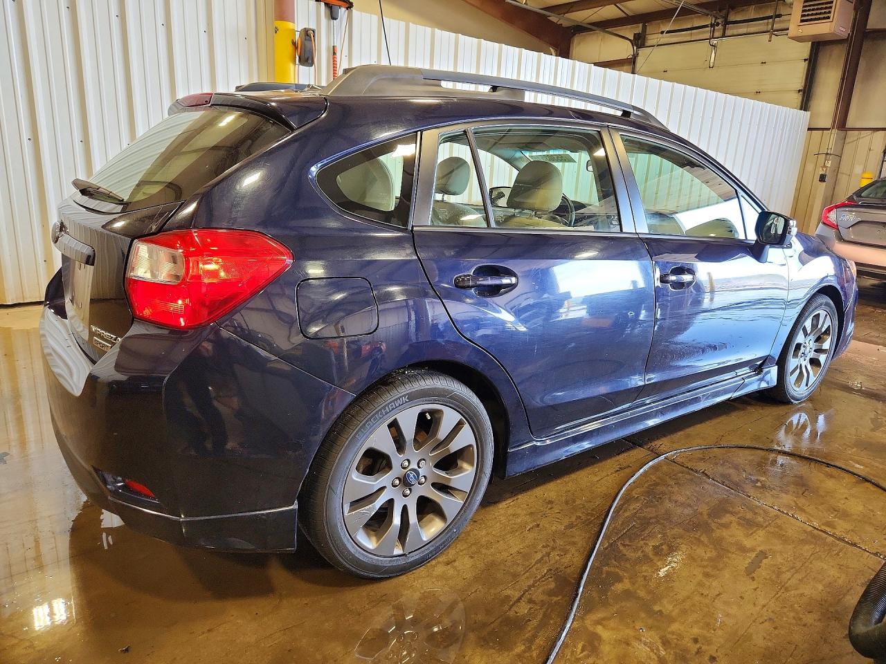 2015 Subaru Impreza Sport Blue vin: JF1GPAU62FH278512