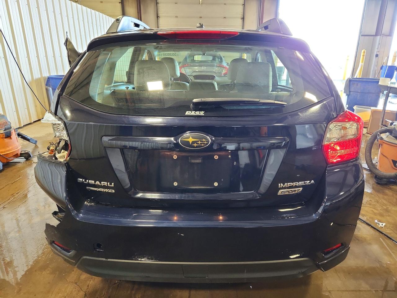 2015 Subaru Impreza Sport Blue vin: JF1GPAU62FH278512