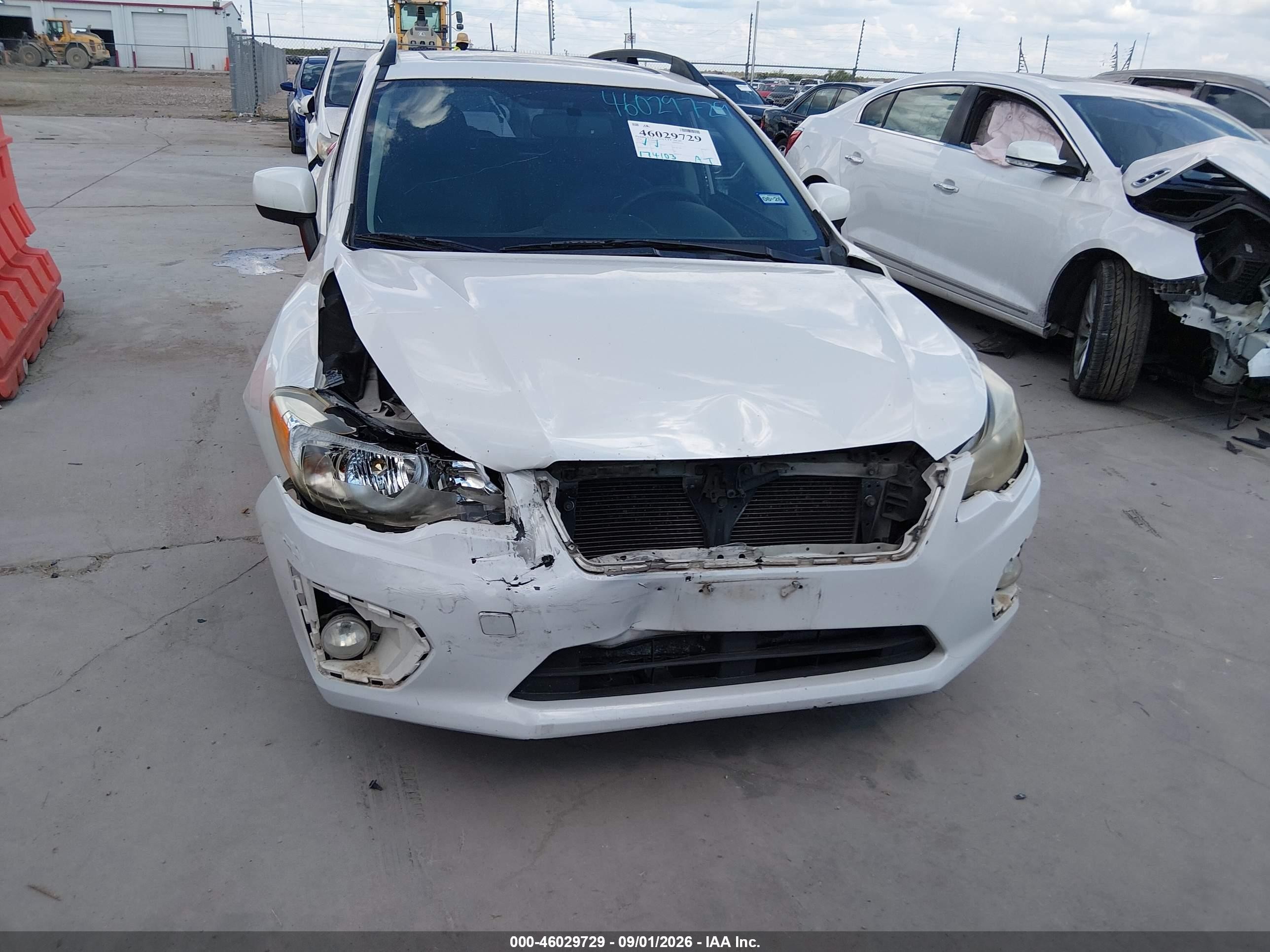 2014 Subaru Impreza 2.0i Sport Limited White vin: JF1GPAU63E8303786