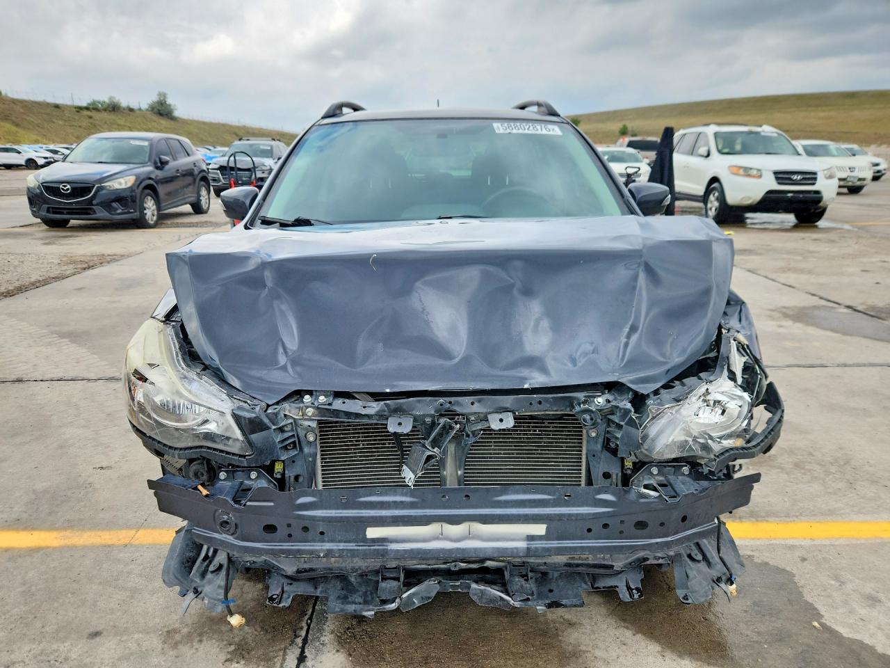 2015 Subaru Impreza Sport Угольный vin: JF1GPAU63F8229383