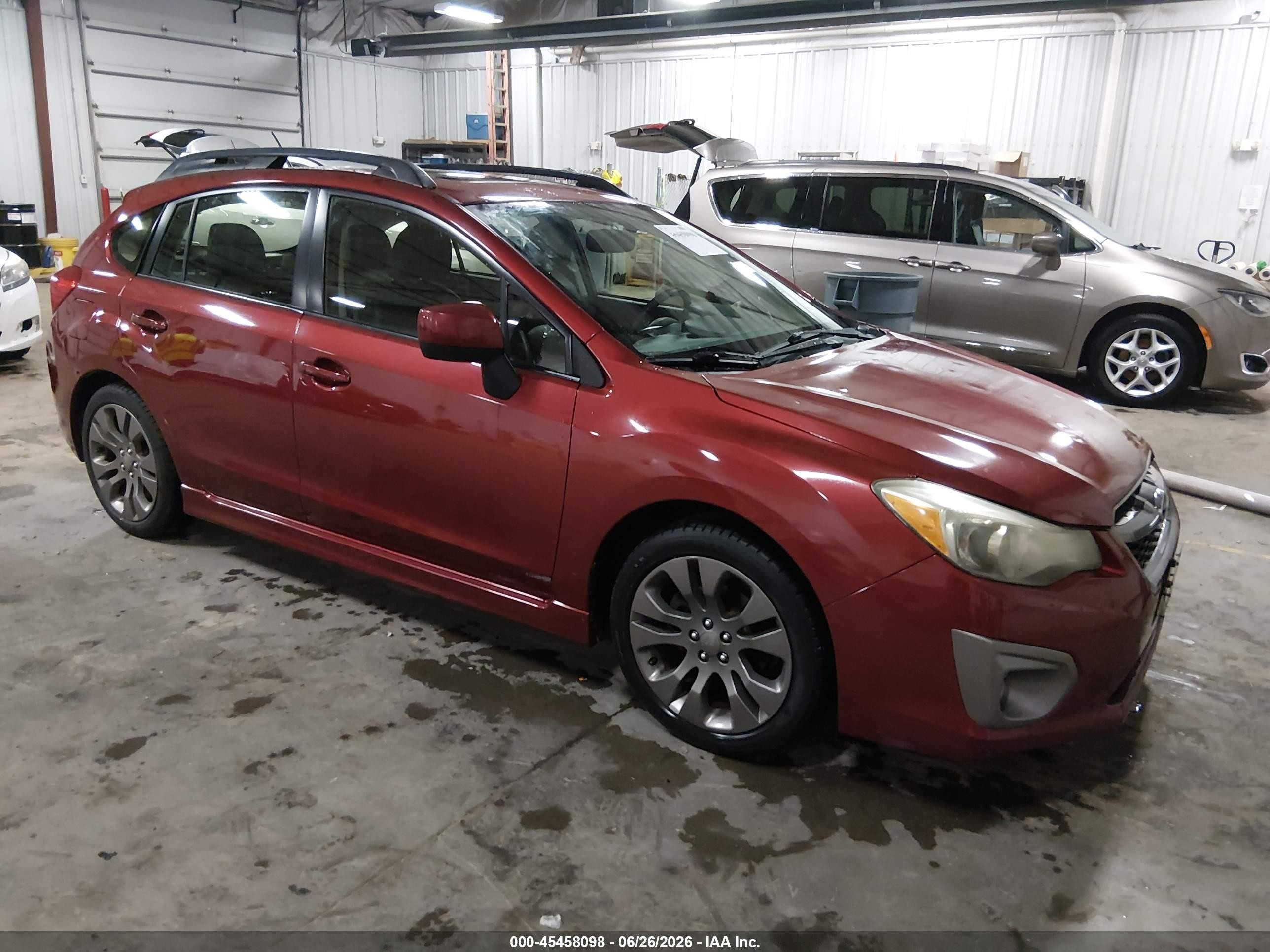 2013 Subaru Impreza 2.0i Sport Limited Red vin: JF1GPAU64D2873135