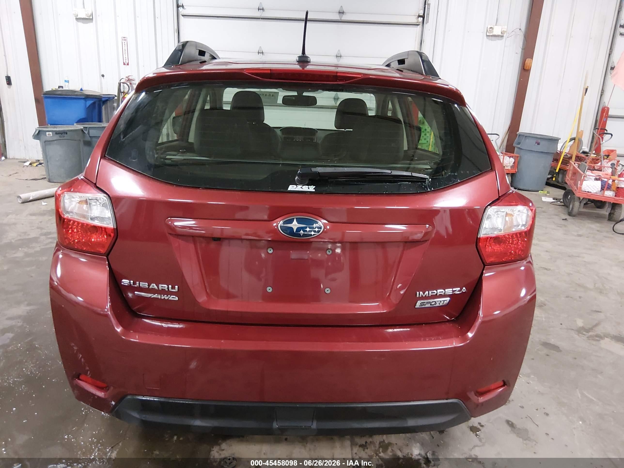 2013 Subaru Impreza 2.0i Sport Limited Red vin: JF1GPAU64D2873135