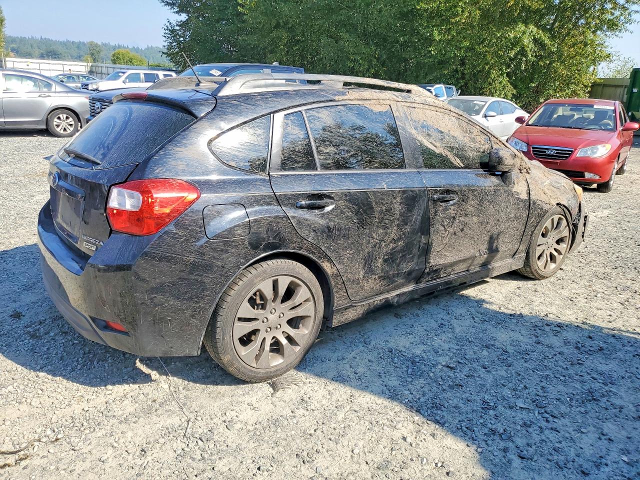2012 Subaru Impreza Sport Limited Черный vin: JF1GPAU65CH233026