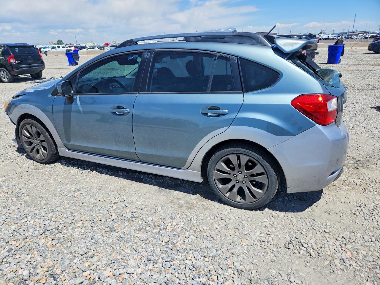 2012 Subaru Impreza Sport Limited Silver vin: JF1GPAU65CH235990