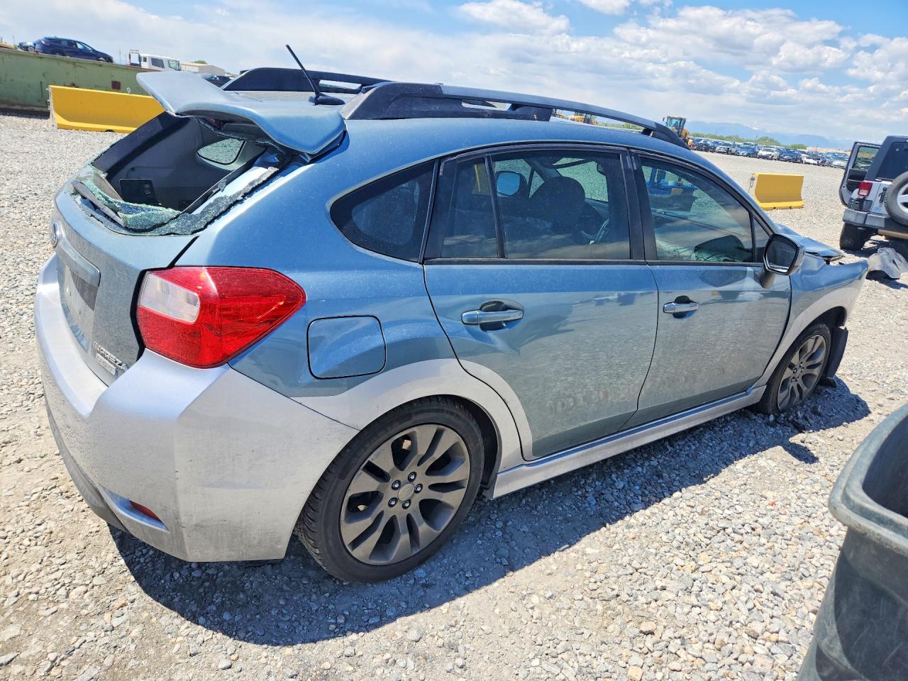 2012 Subaru Impreza Sport Limited Silver vin: JF1GPAU65CH235990