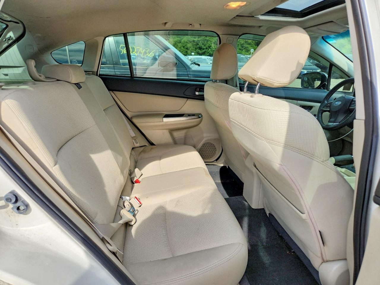 2015 Subaru Impreza Sport White vin: JF1GPAU65F8235072