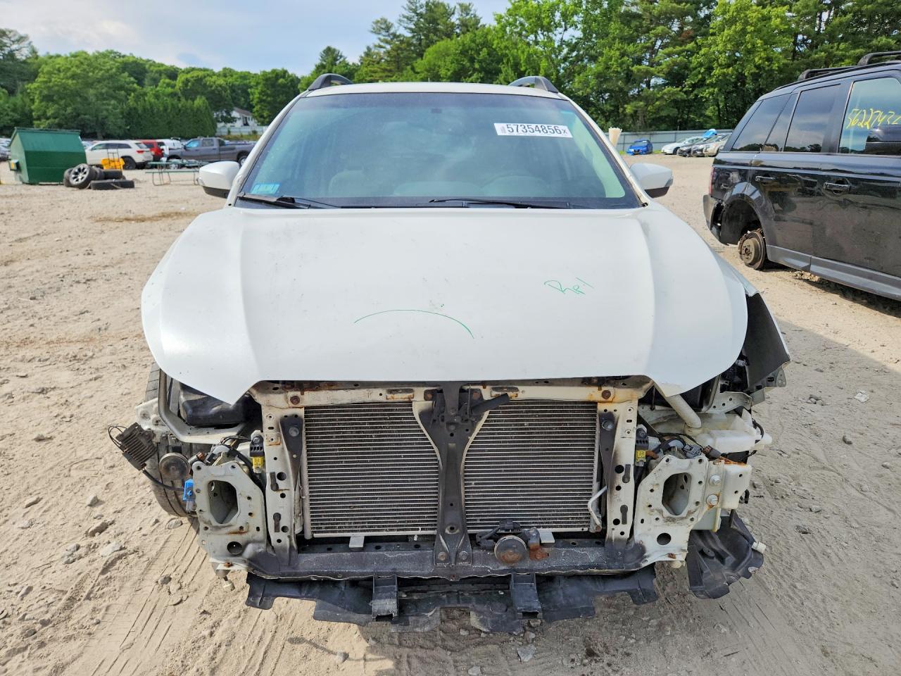 2015 Subaru Impreza Sport White vin: JF1GPAU65F8235072
