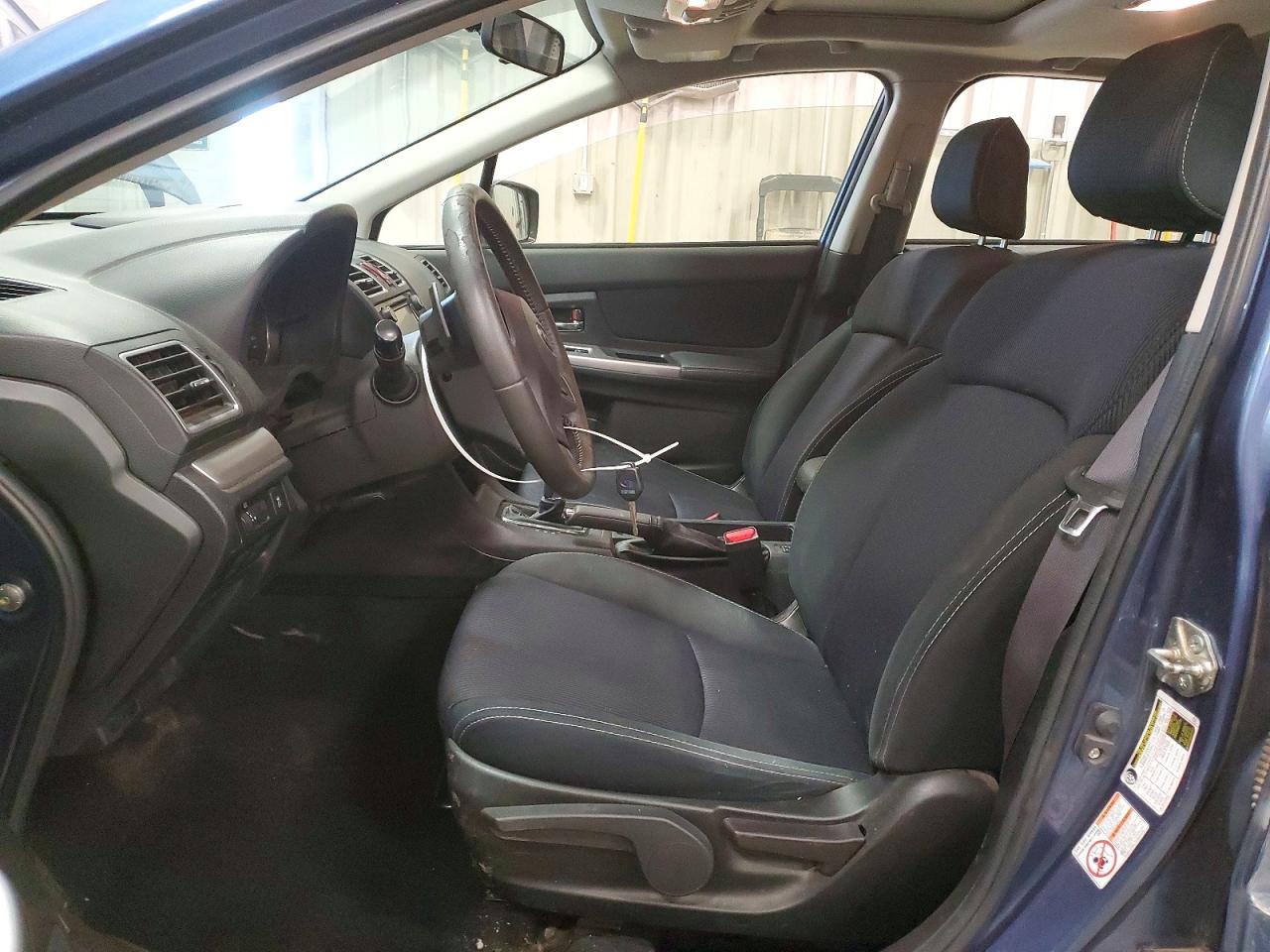 2015 Subaru Impreza Sport Синий vin: JF1GPAU66FH299167