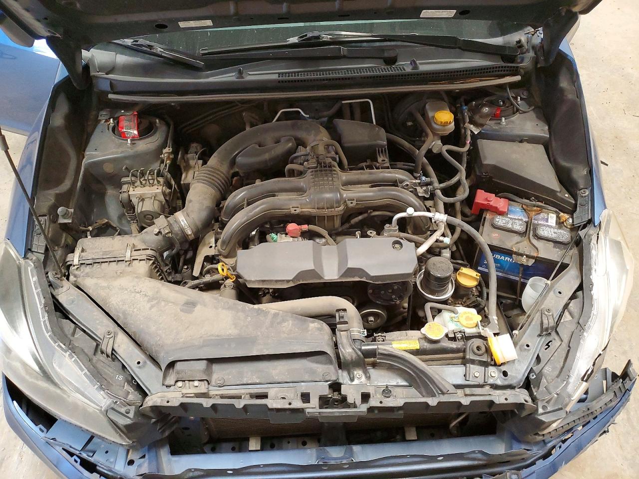 2015 Subaru Impreza Sport Синий vin: JF1GPAU66FH299167