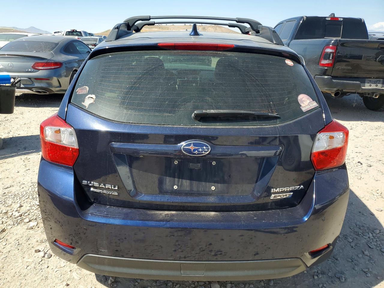 2016 Subaru Impreza Sport Limited Blue vin: JF1GPAU67GH350127