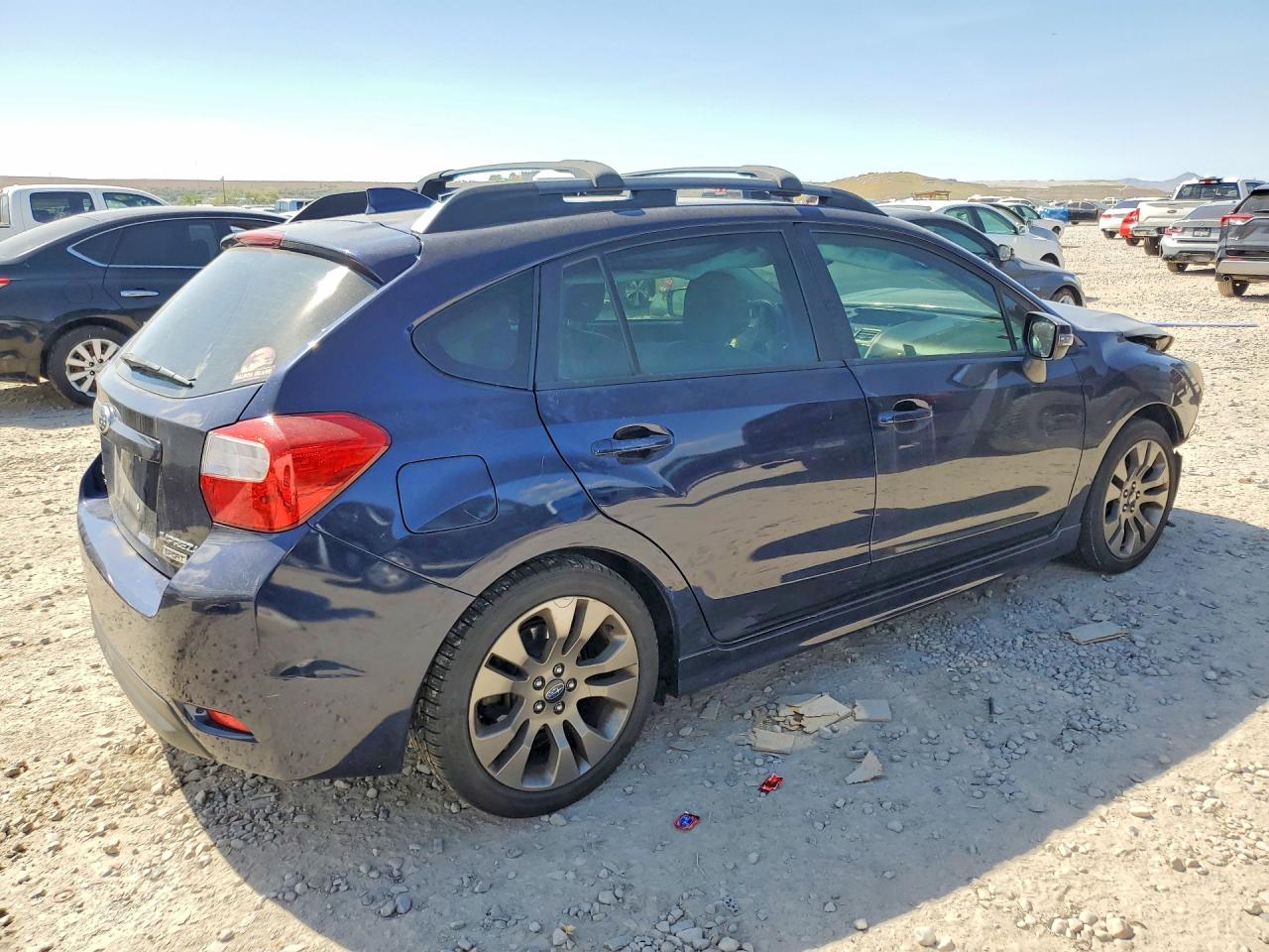 2016 Subaru Impreza Sport Limited Blue vin: JF1GPAU67GH350127