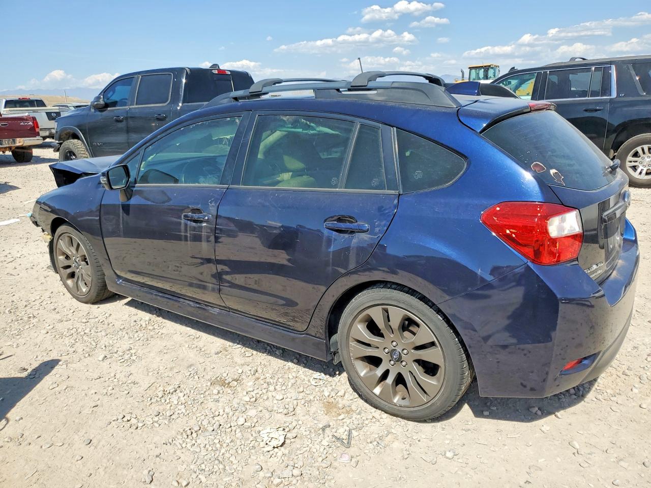 2016 Subaru Impreza Sport Limited Blue vin: JF1GPAU67GH350127