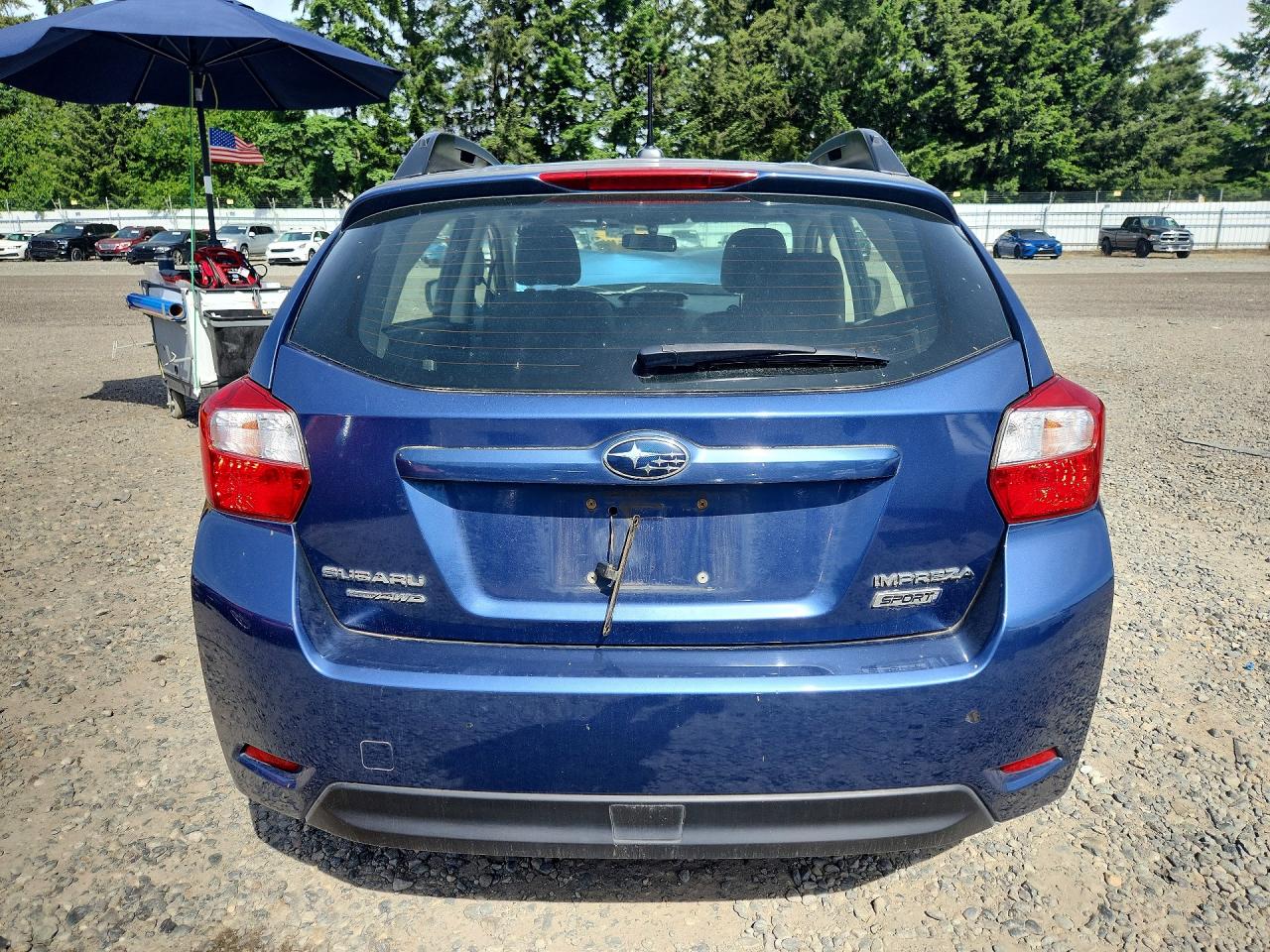 2012 Subaru Impreza Sport Limited Blue vin: JF1GPAU68CH245252