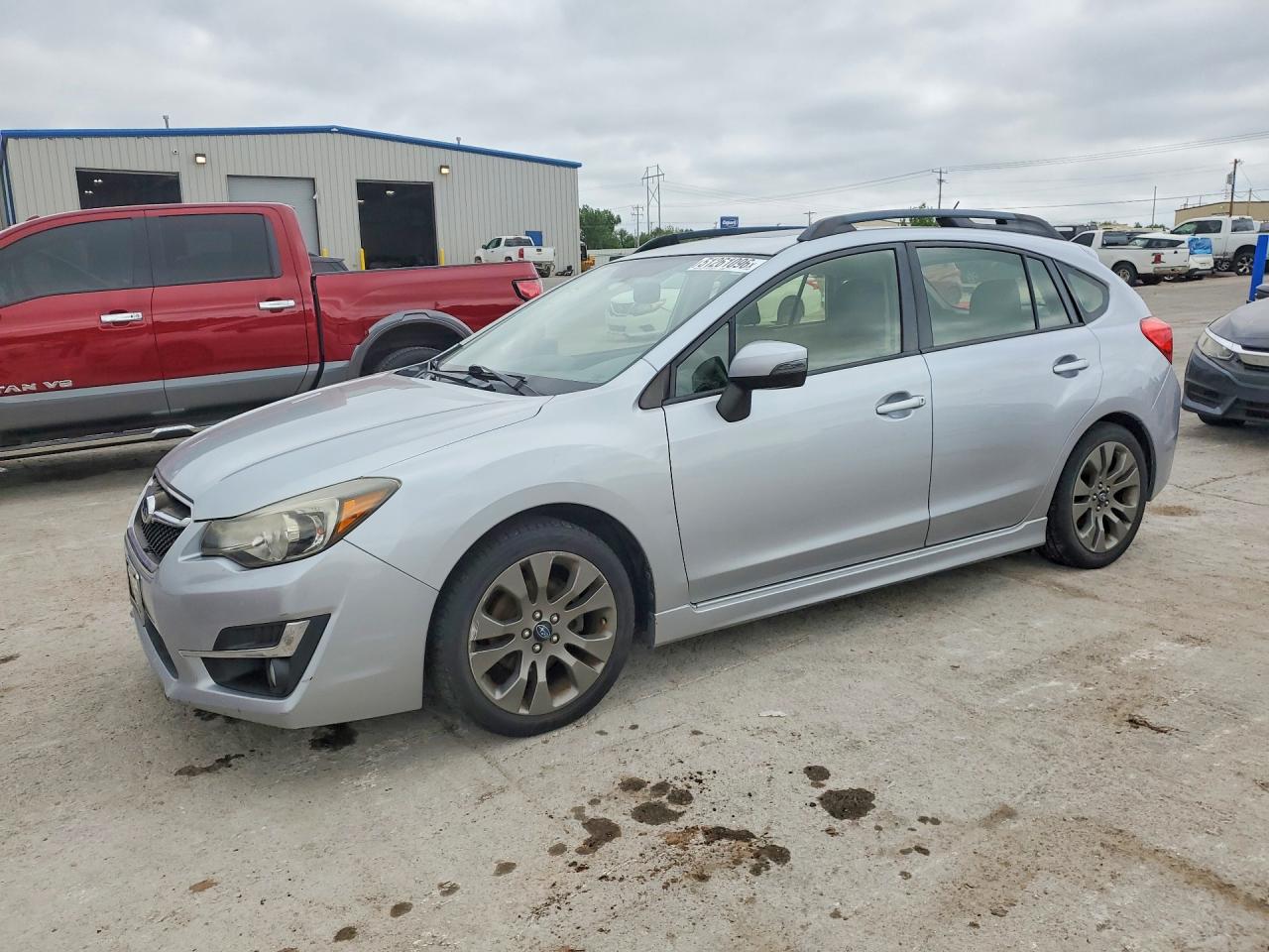 2015 Subaru Impreza Sport Silver vin: JF1GPAU68FH203295