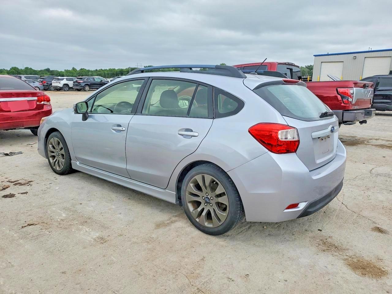 2015 Subaru Impreza Sport Silver vin: JF1GPAU68FH203295