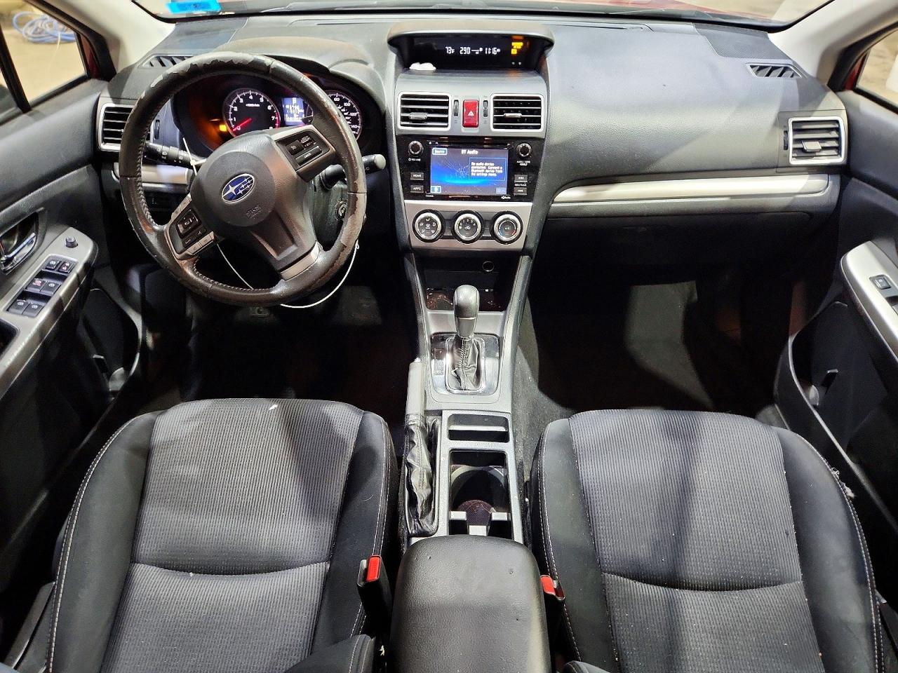 2015 Subaru Impreza Sport Burgundy vin: JF1GPAU68FH234479