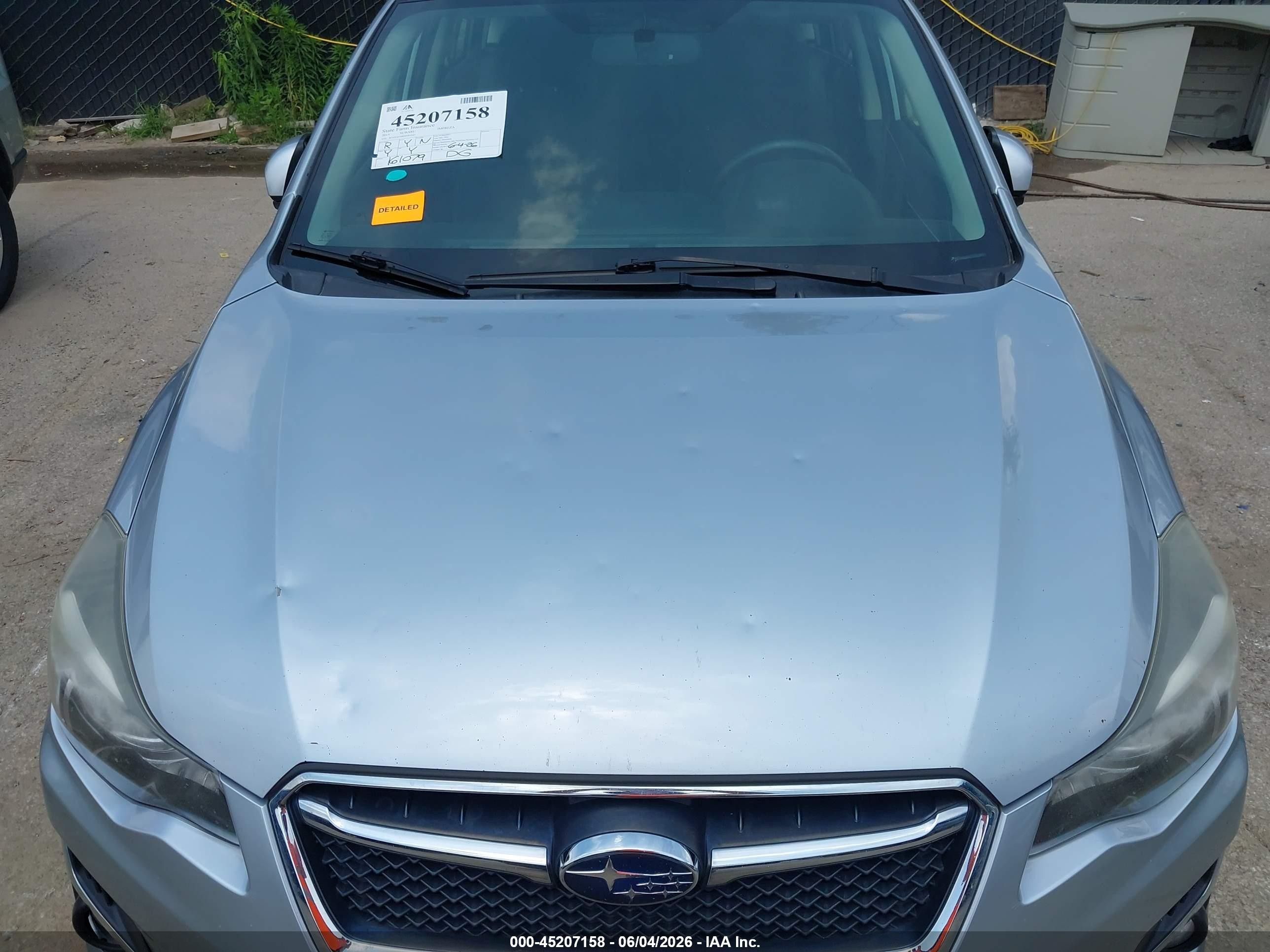 2015 Subaru Impreza 2.0i Sport Premium Silver vin: JF1GPAU68FH283147